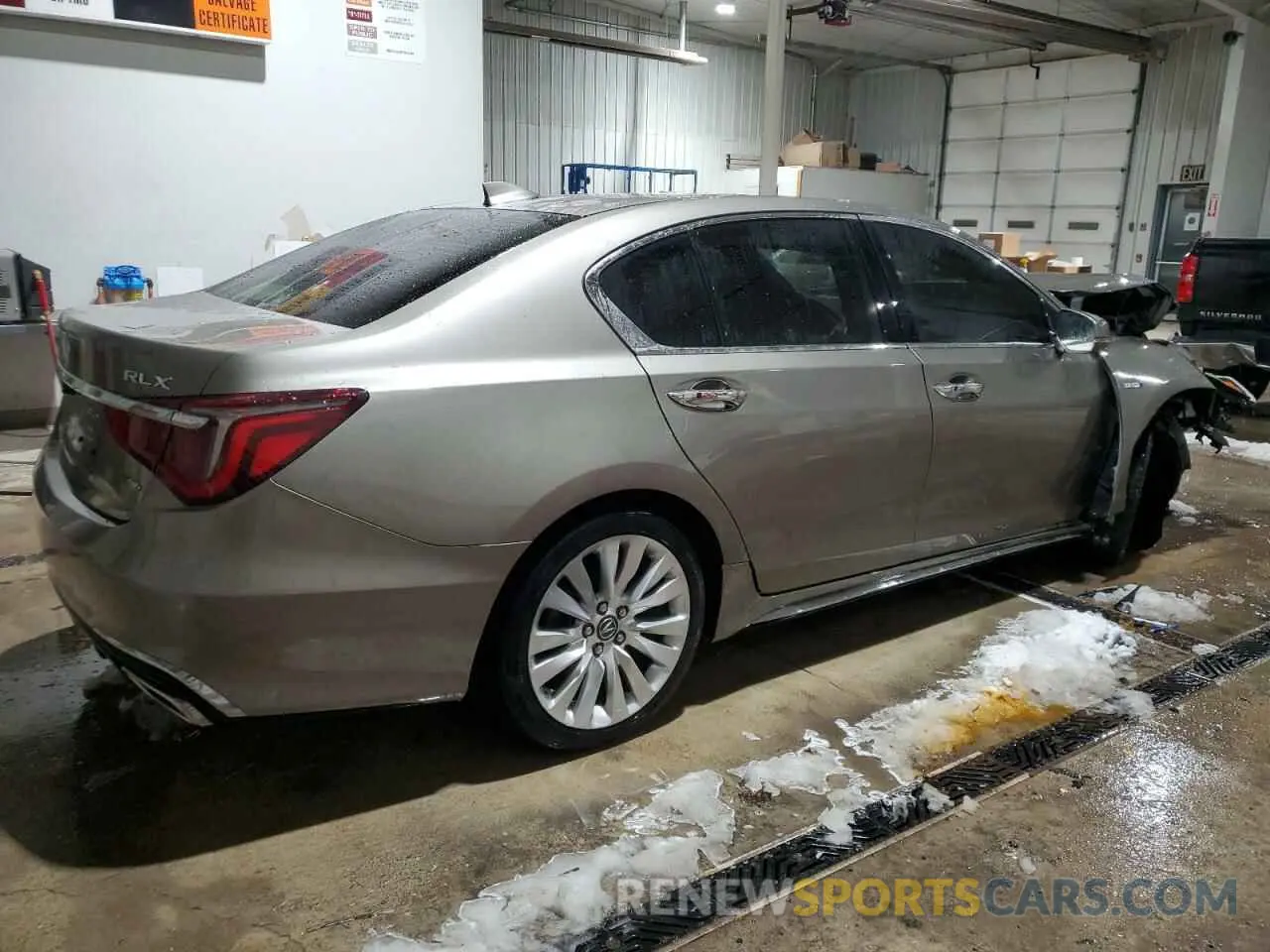 3 Photograph of a damaged car JH4KC2F92LC000133 ACURA RLX 2020