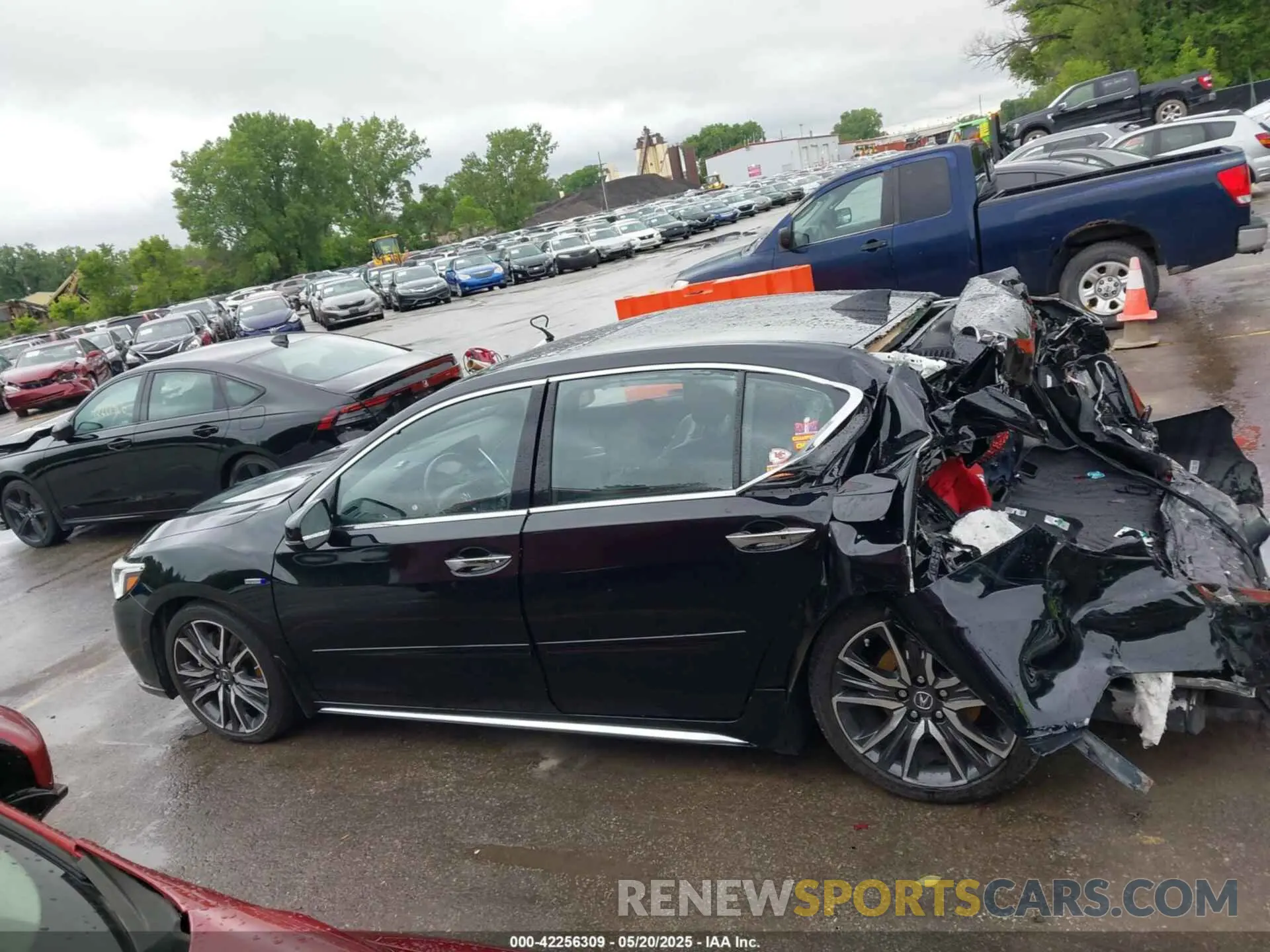 15 Photograph of a damaged car JH4KC2F98KC000331 ACURA RLX SPORT HYBRID 2019