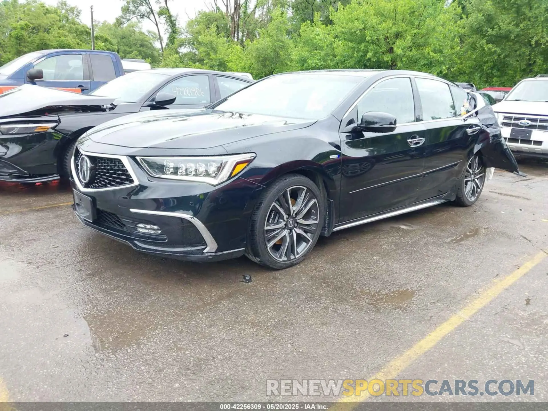 2 Photograph of a damaged car JH4KC2F98KC000331 ACURA RLX SPORT HYBRID 2019