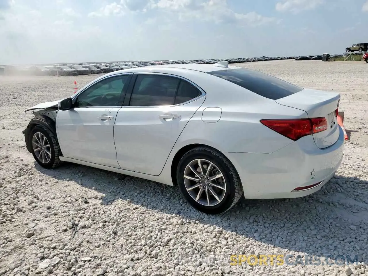 2 Photograph of a damaged car 19UUB1F30KA003482 ACURA TLX 2019