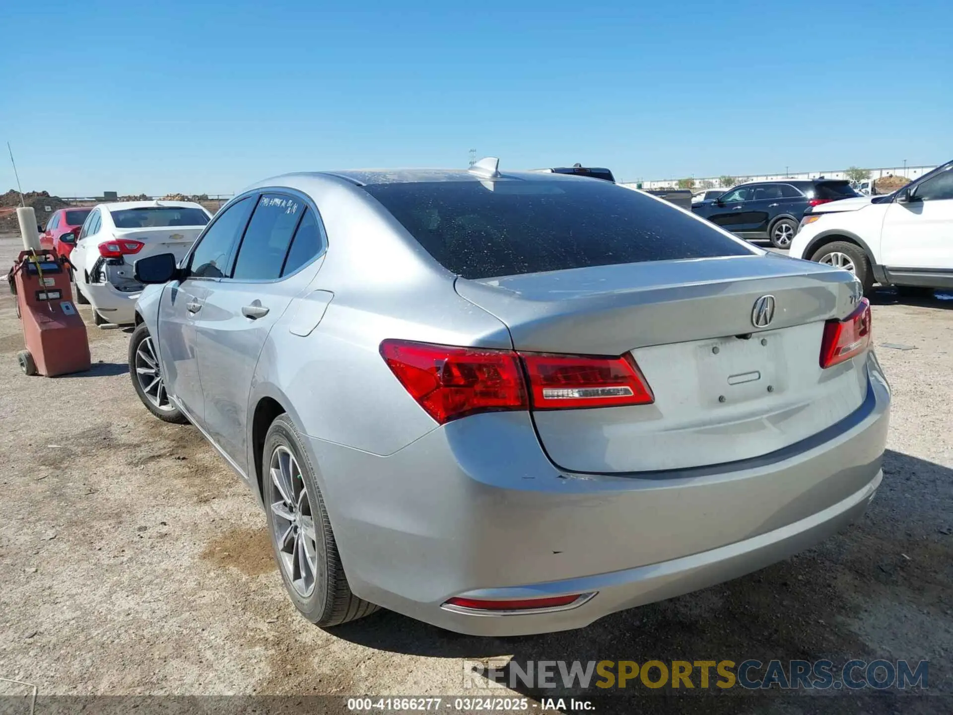 3 Photograph of a damaged car 19UUB1F30KA010108 ACURA TLX 2019