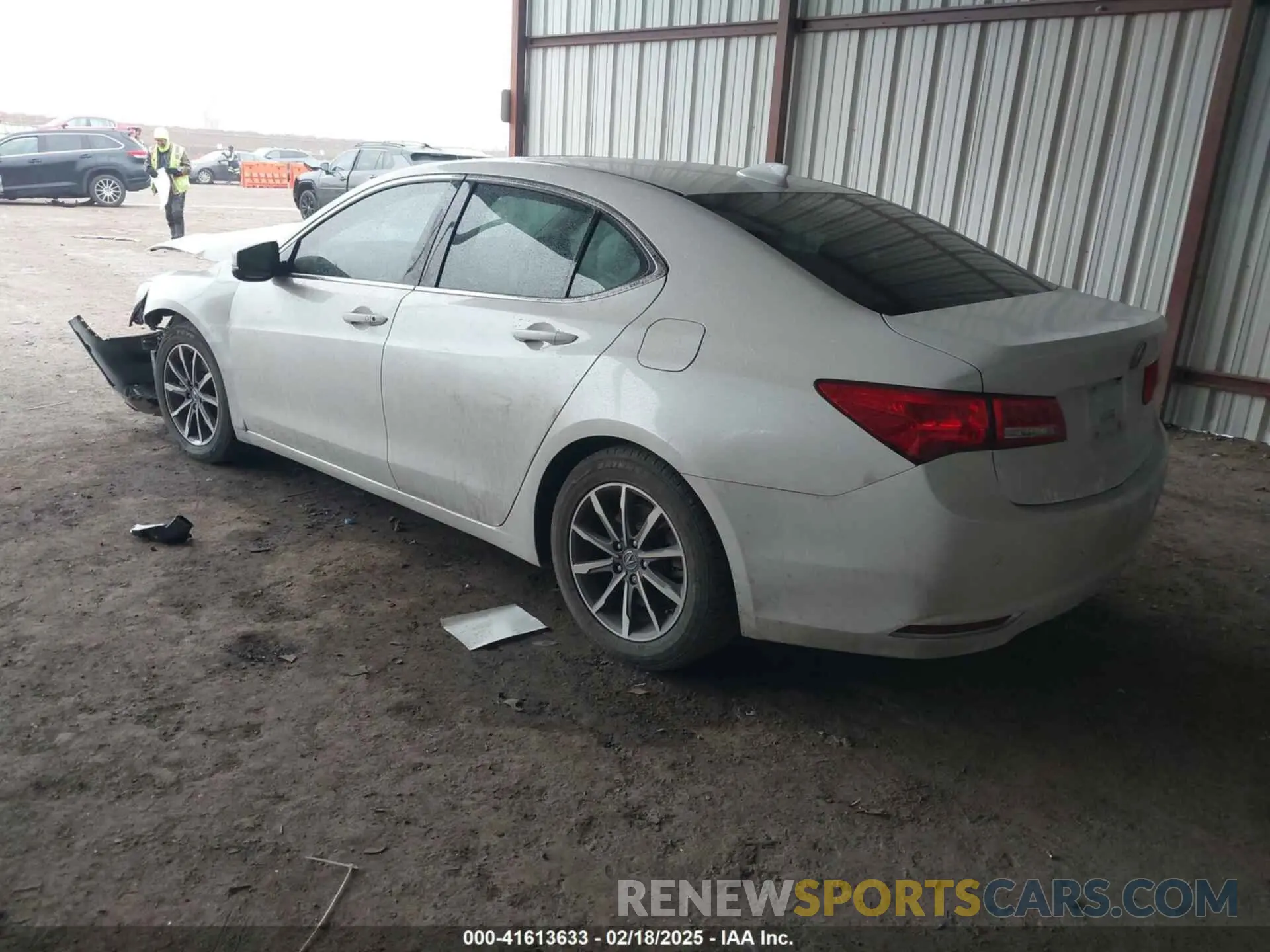 3 Photograph of a damaged car 19UUB1F31KA001174 ACURA TLX 2019