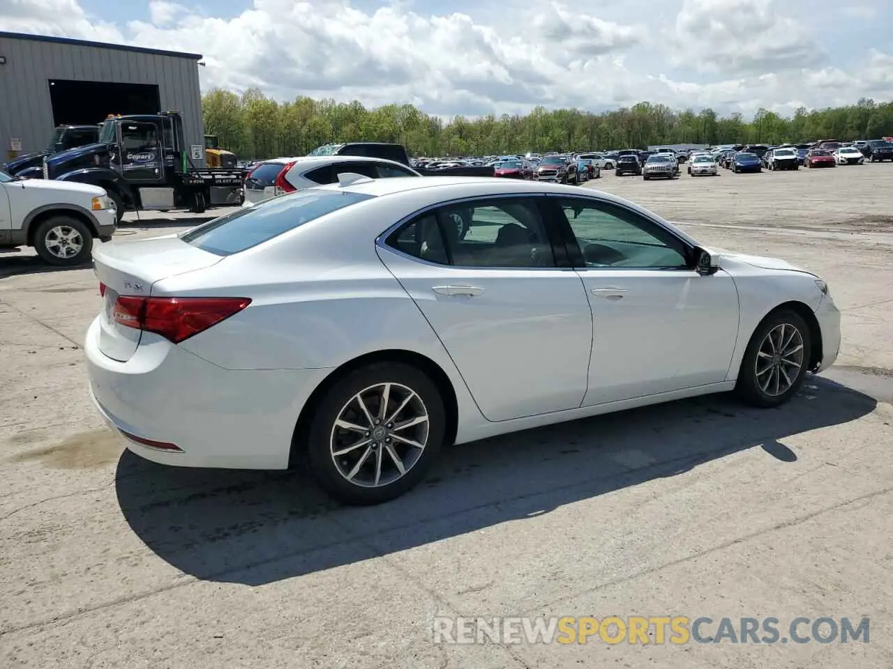 3 Photograph of a damaged car 19UUB1F31KA009355 ACURA TLX 2019