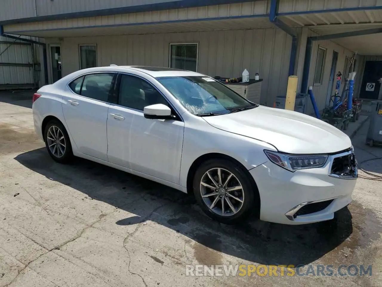4 Photograph of a damaged car 19UUB1F31KA009355 ACURA TLX 2019