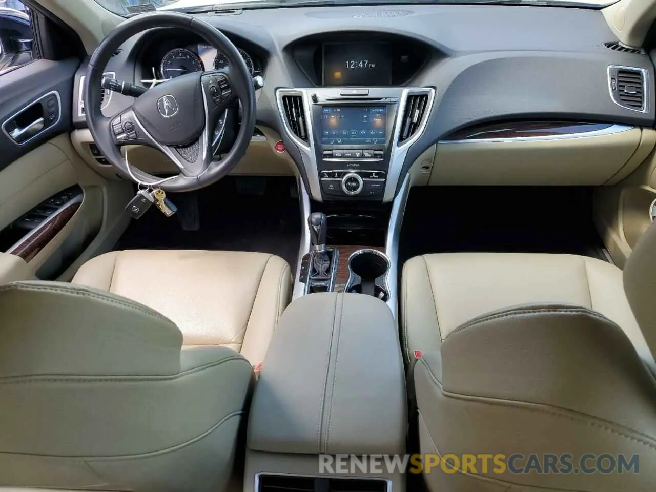 8 Photograph of a damaged car 19UUB1F31KA009355 ACURA TLX 2019