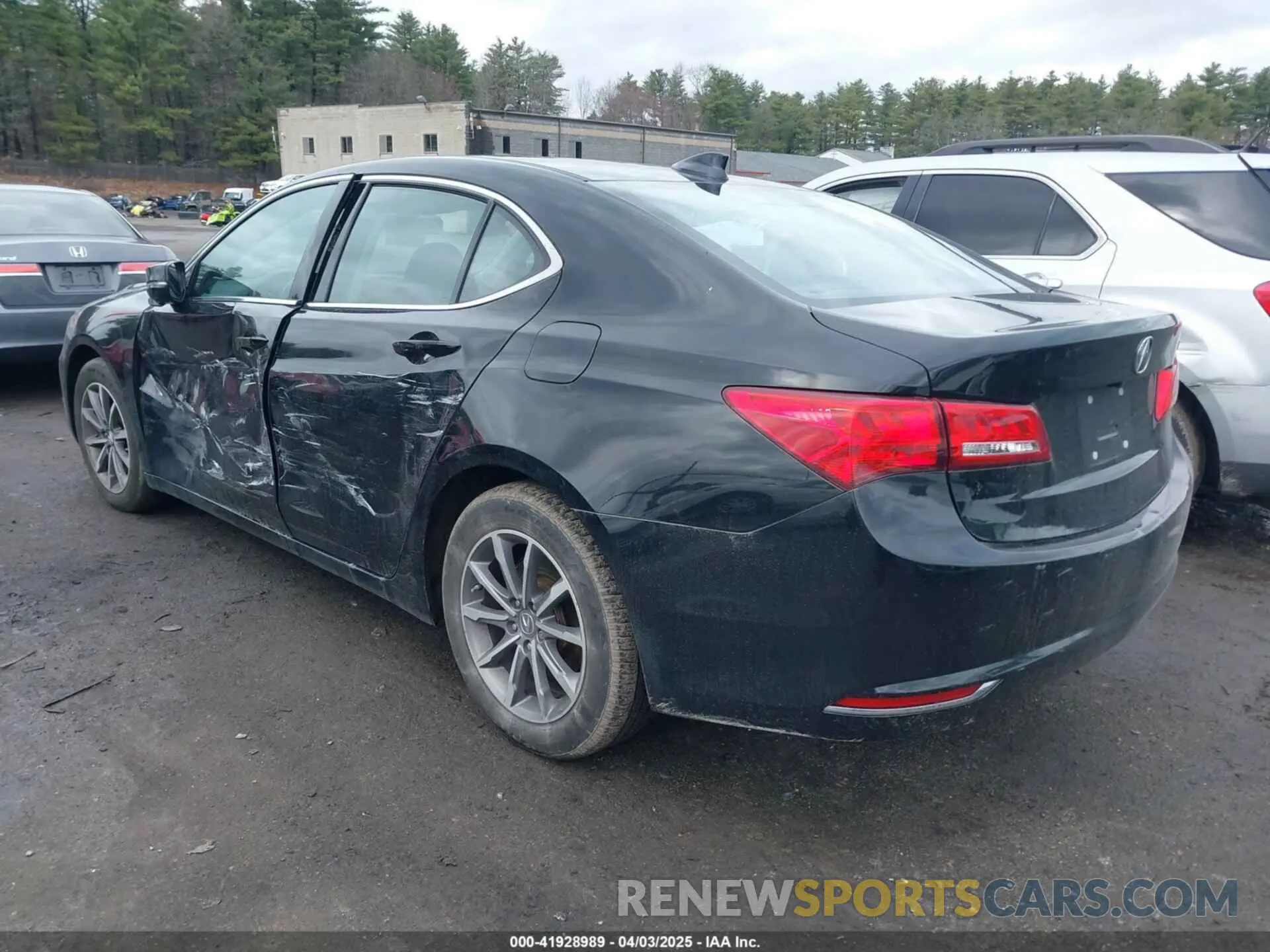 3 Photograph of a damaged car 19UUB1F32KA008425 ACURA TLX 2019