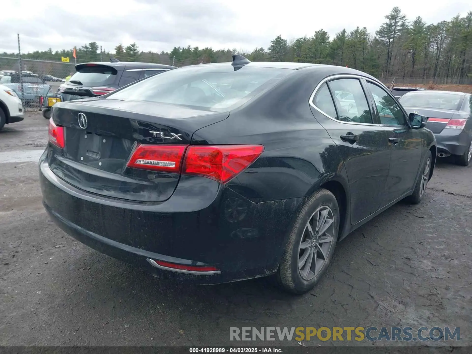 4 Photograph of a damaged car 19UUB1F32KA008425 ACURA TLX 2019