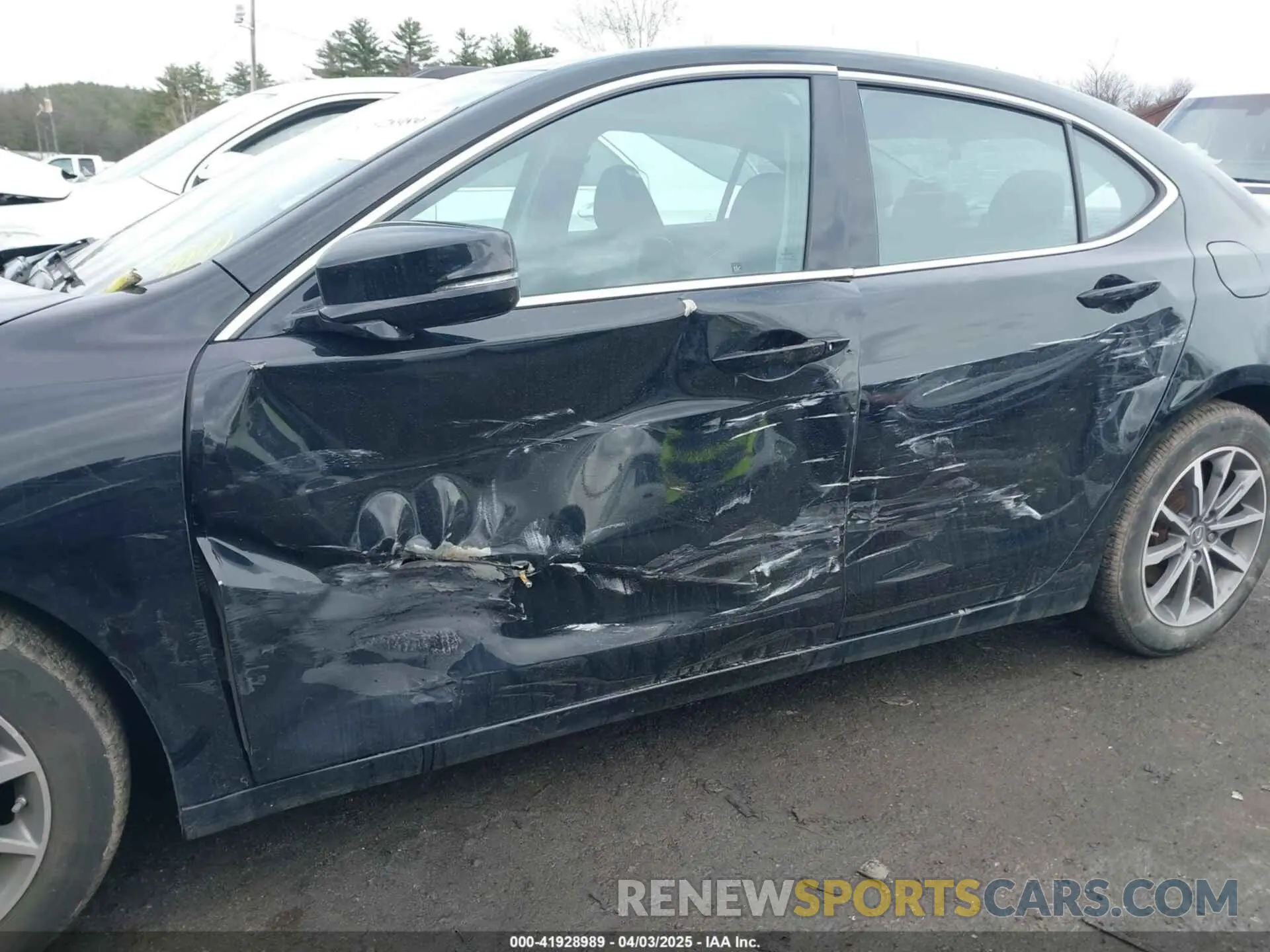 6 Photograph of a damaged car 19UUB1F32KA008425 ACURA TLX 2019