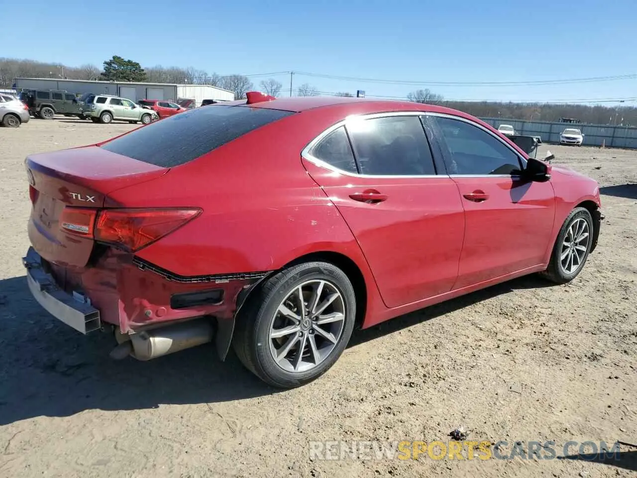 3 Photograph of a damaged car 19UUB1F33KA001354 ACURA TLX 2019