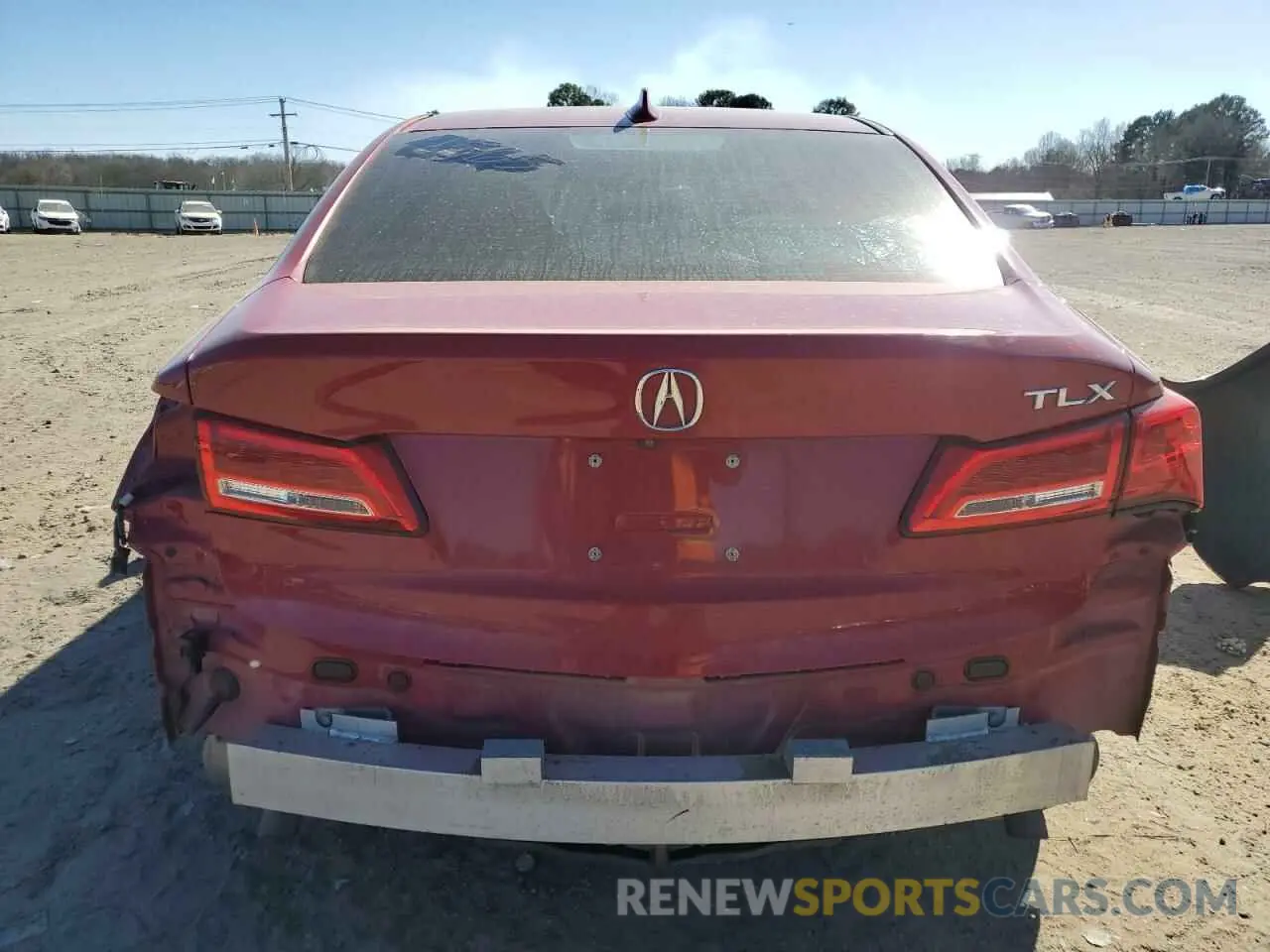 6 Photograph of a damaged car 19UUB1F33KA001354 ACURA TLX 2019