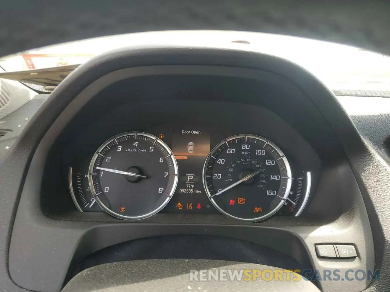 9 Photograph of a damaged car 19UUB1F33KA007915 ACURA TLX 2019