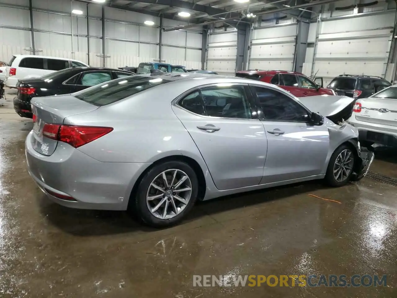 3 Photograph of a damaged car 19UUB1F33KA009700 ACURA TLX 2019