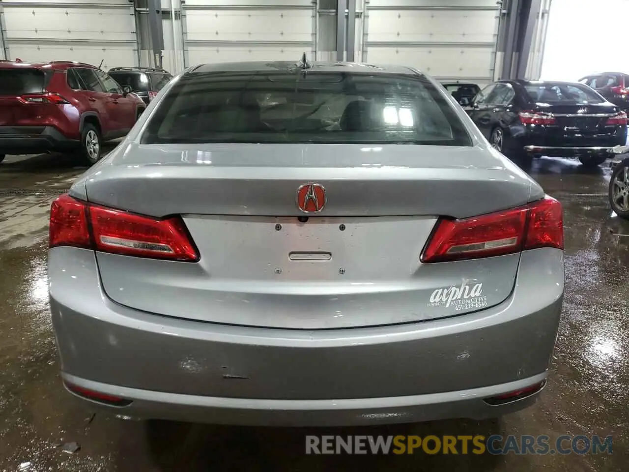 6 Photograph of a damaged car 19UUB1F33KA009700 ACURA TLX 2019