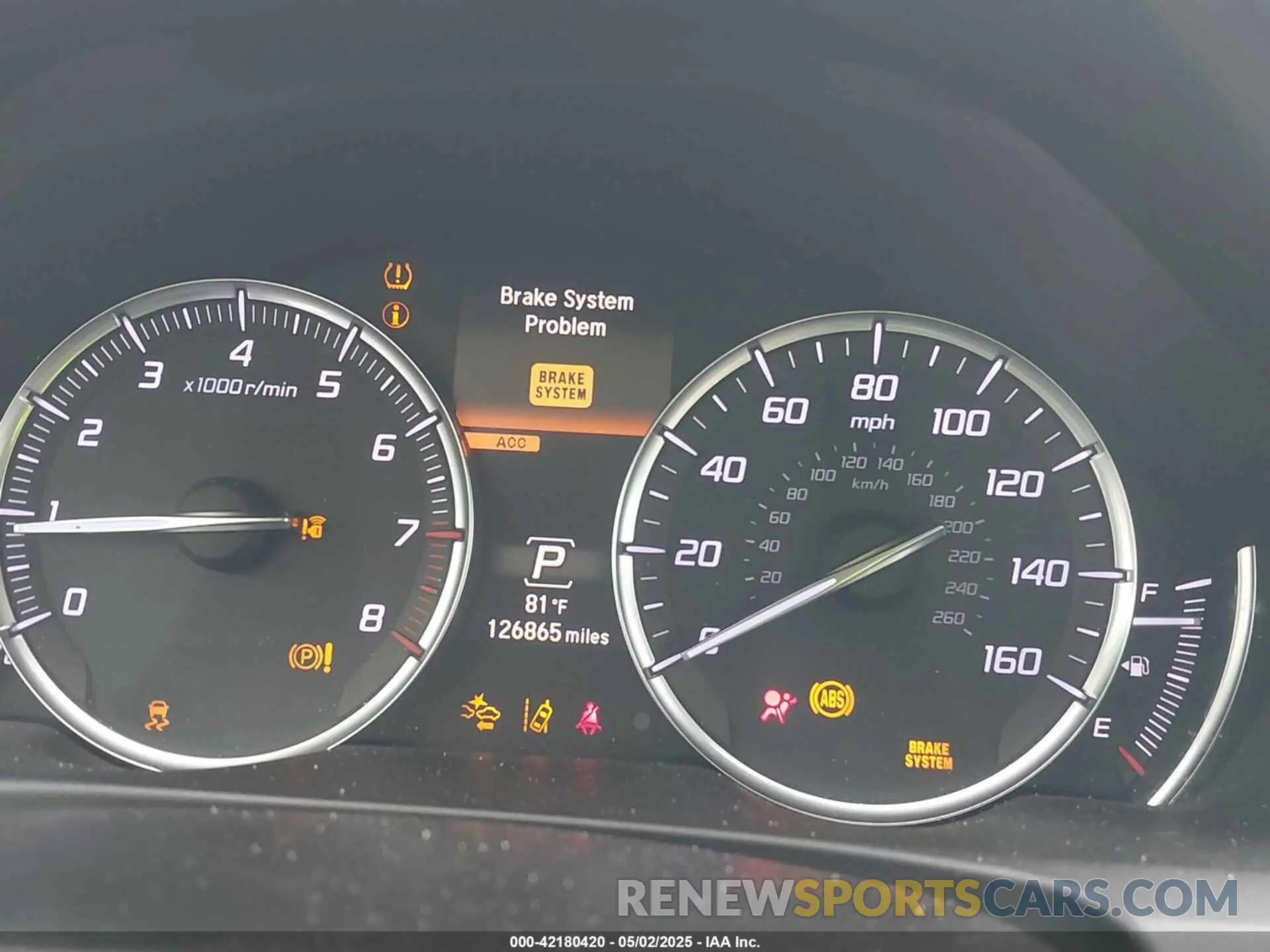 7 Photograph of a damaged car 19UUB1F33KA010488 ACURA TLX 2019