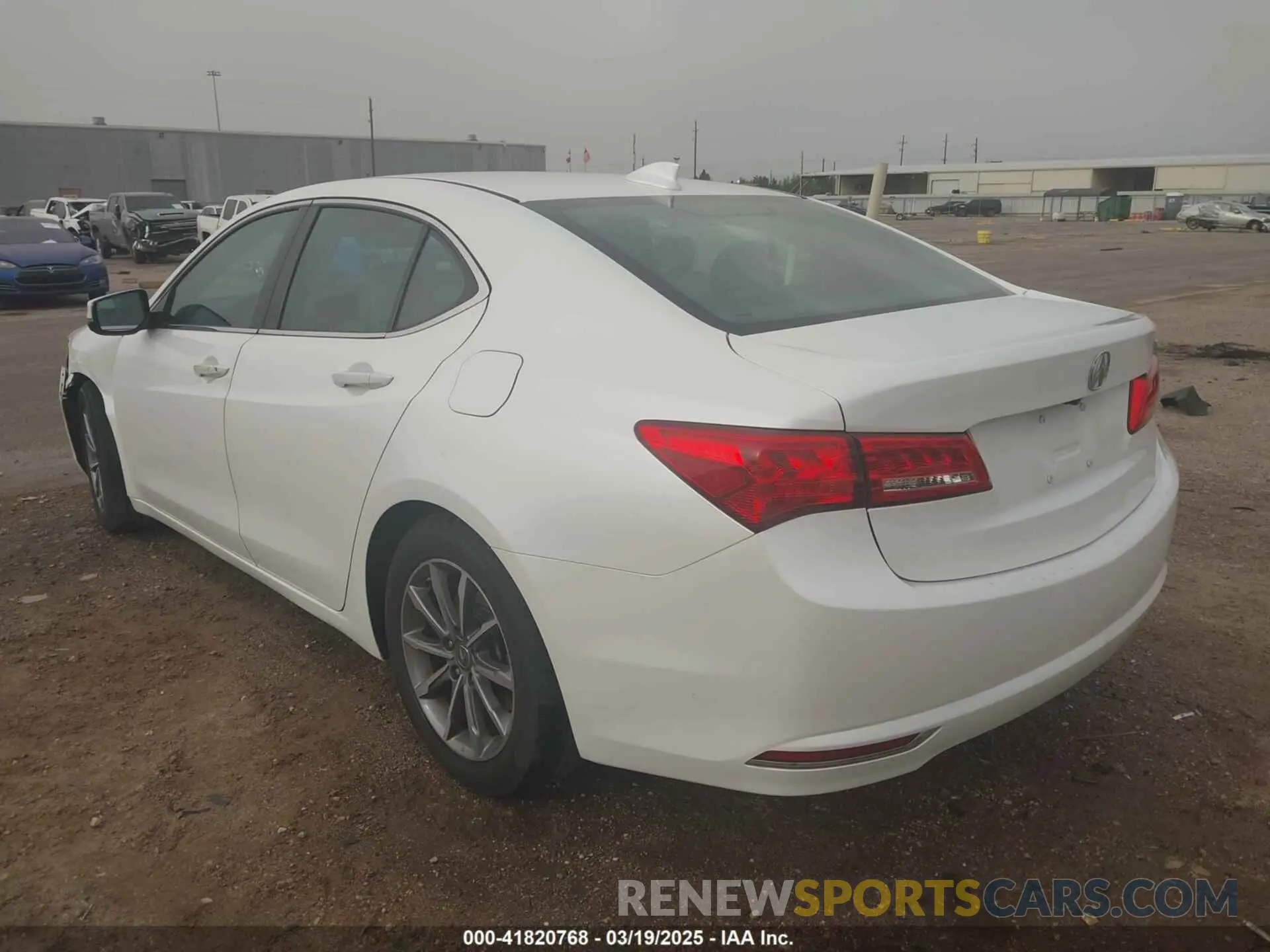 3 Photograph of a damaged car 19UUB1F36KA006211 ACURA TLX 2019