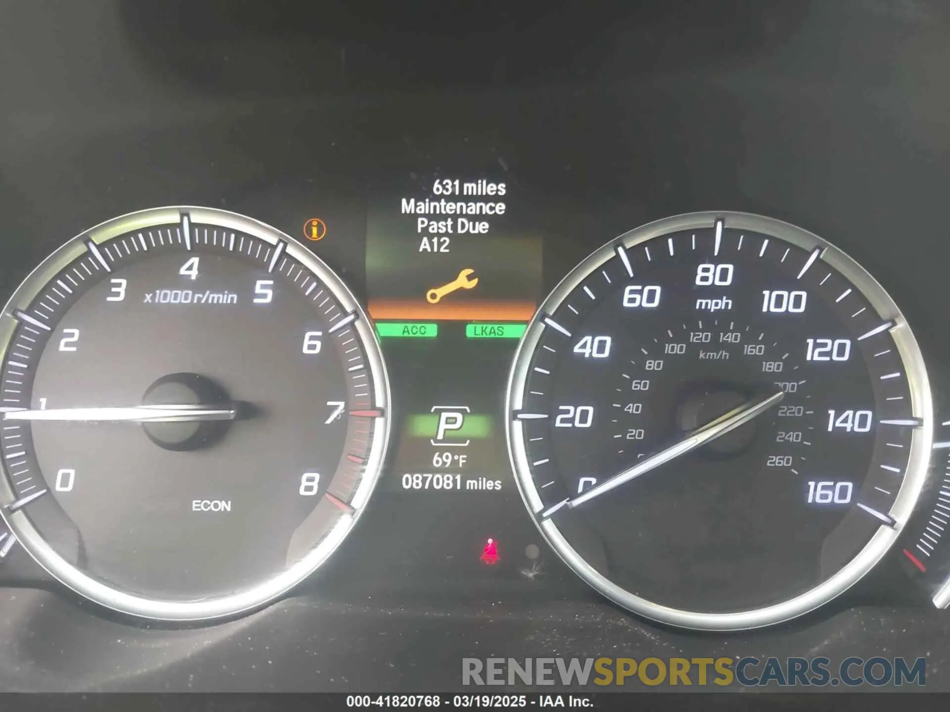 7 Photograph of a damaged car 19UUB1F36KA006211 ACURA TLX 2019