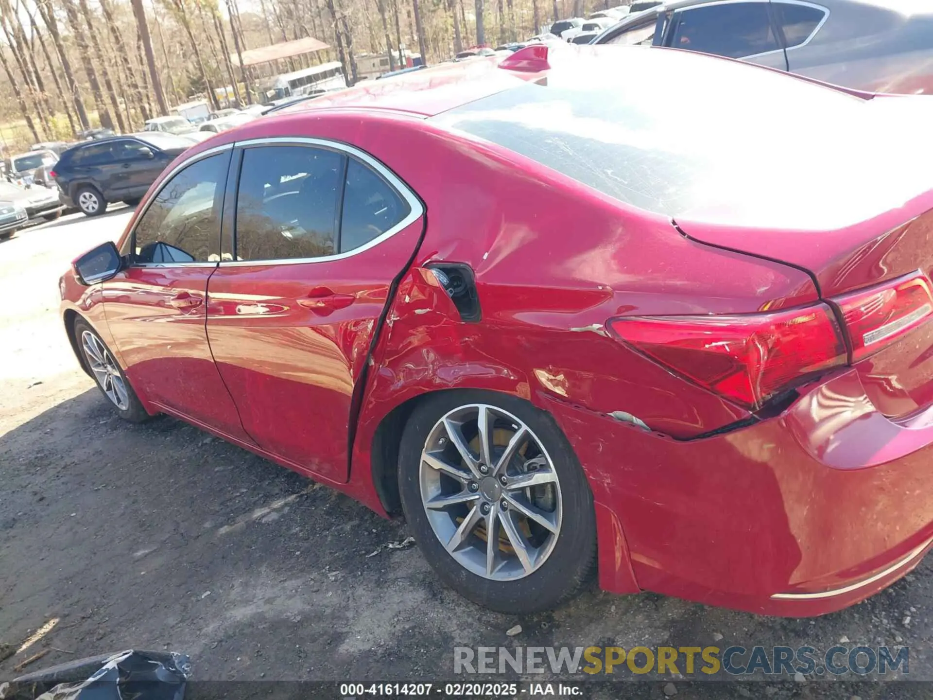 14 Photograph of a damaged car 19UUB1F36KA007116 ACURA TLX 2019