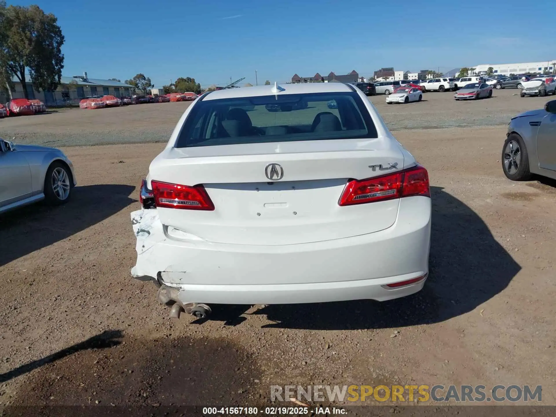 17 Photograph of a damaged car 19UUB1F37KA011109 ACURA TLX 2019