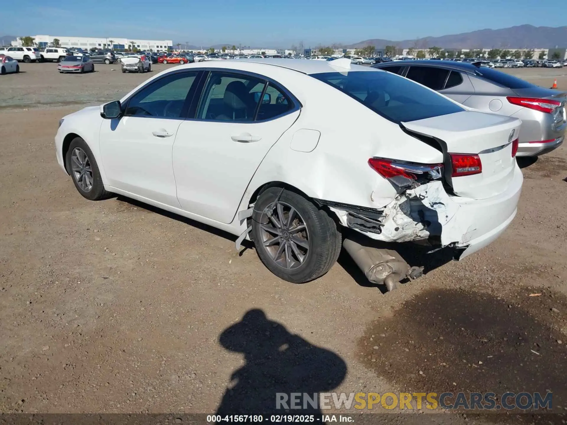 3 Photograph of a damaged car 19UUB1F37KA011109 ACURA TLX 2019
