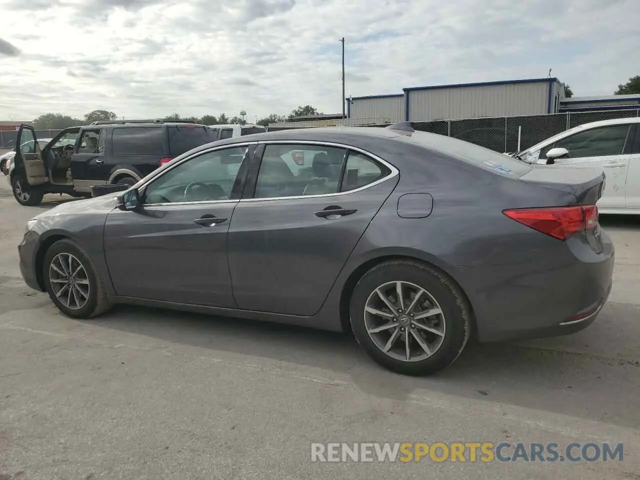 2 Photograph of a damaged car 19UUB1F38KA008655 ACURA TLX 2019