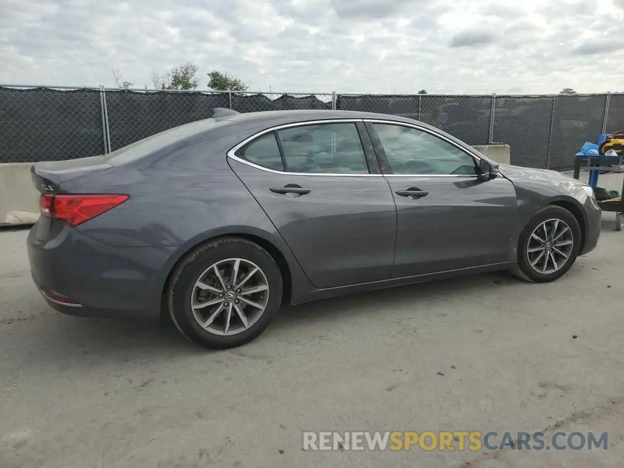 3 Photograph of a damaged car 19UUB1F38KA008655 ACURA TLX 2019