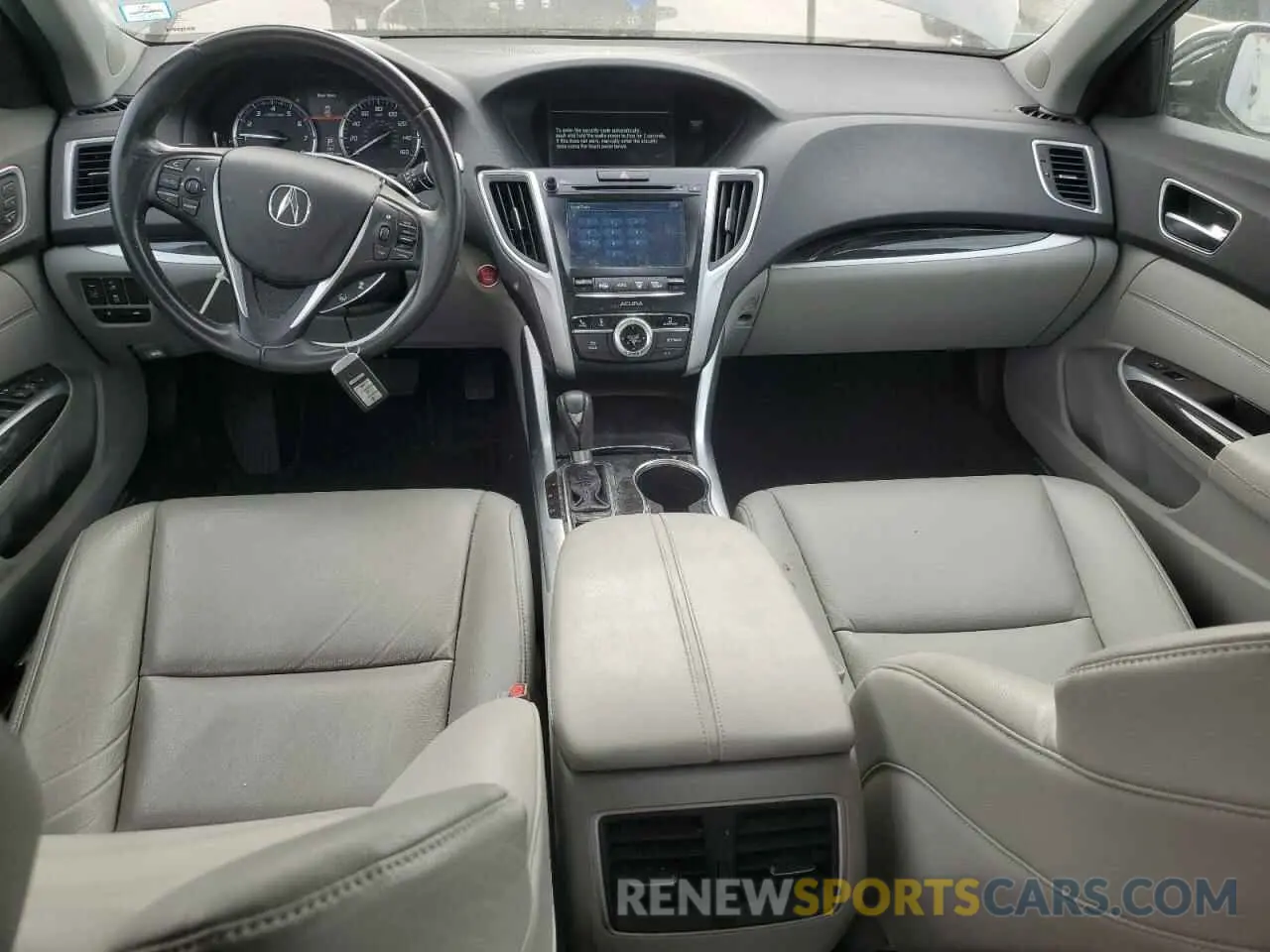 8 Photograph of a damaged car 19UUB1F38KA008655 ACURA TLX 2019