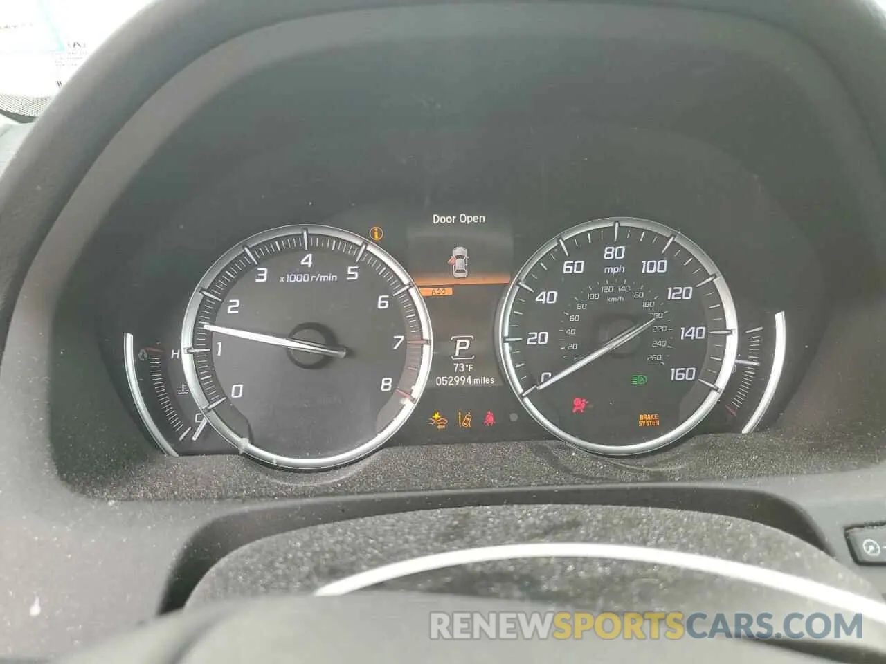 9 Photograph of a damaged car 19UUB1F38KA008655 ACURA TLX 2019