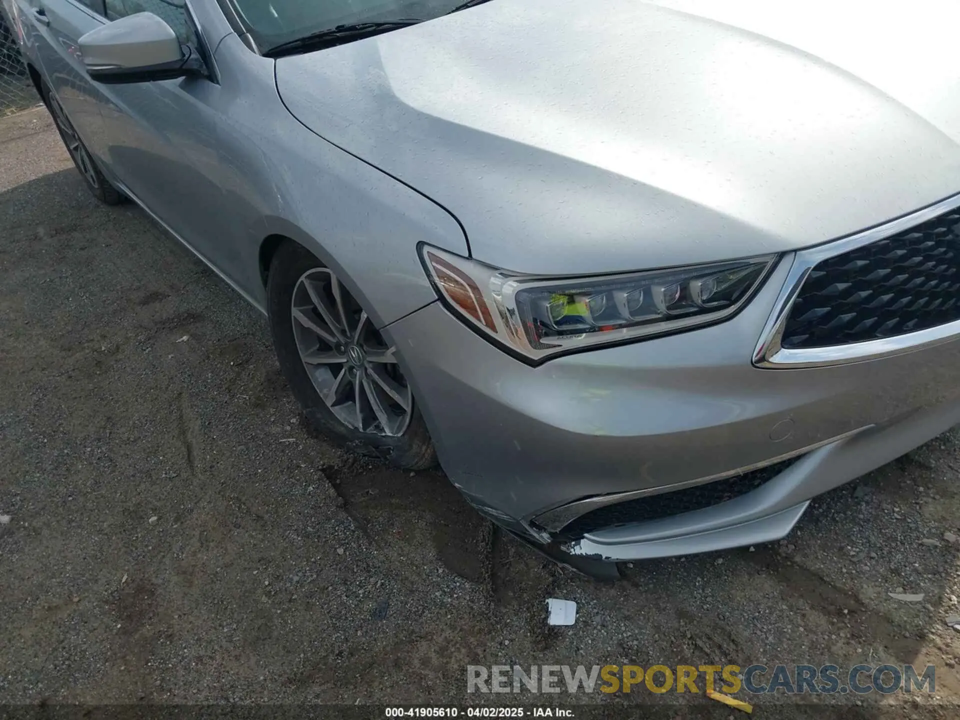 6 Photograph of a damaged car 19UUB1F38KA010003 ACURA TLX 2019