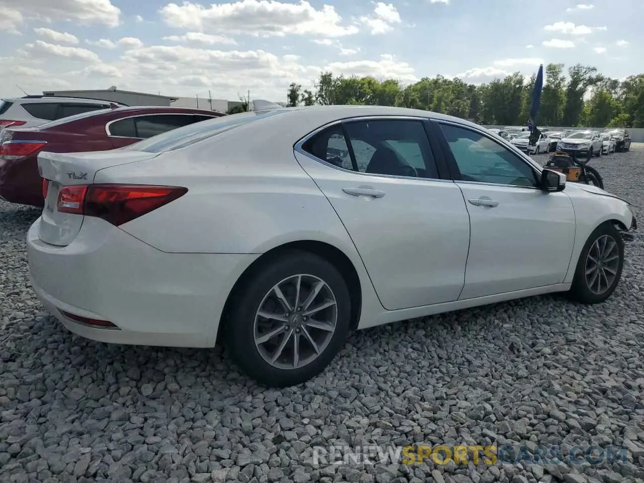 3 Photograph of a damaged car 19UUB1F38KA011085 ACURA TLX 2019