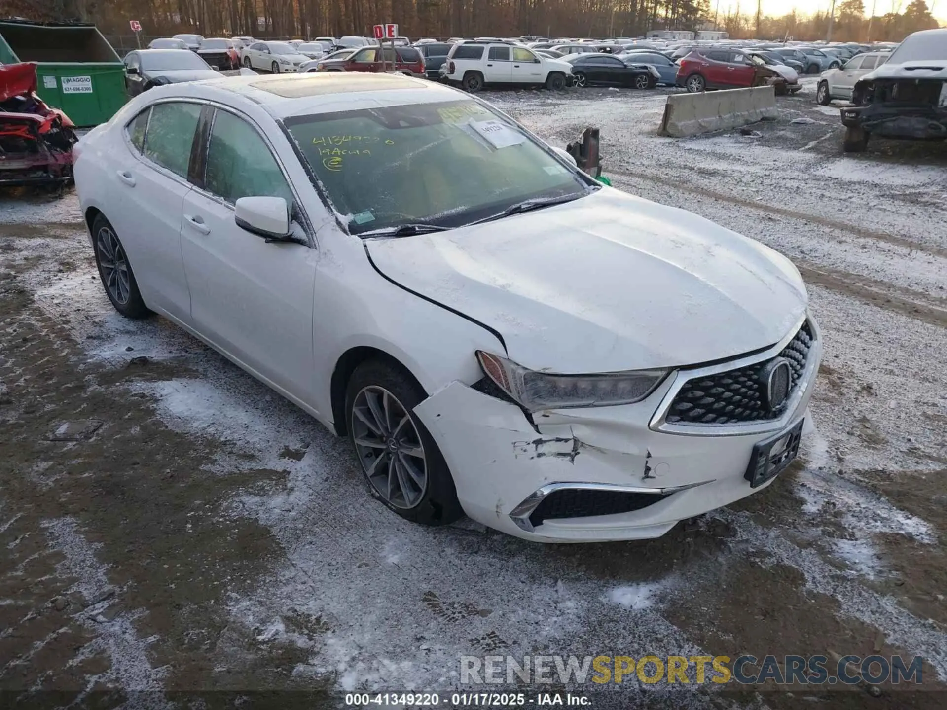 6 Photograph of a damaged car 19UUB1F39KA009006 ACURA TLX 2019