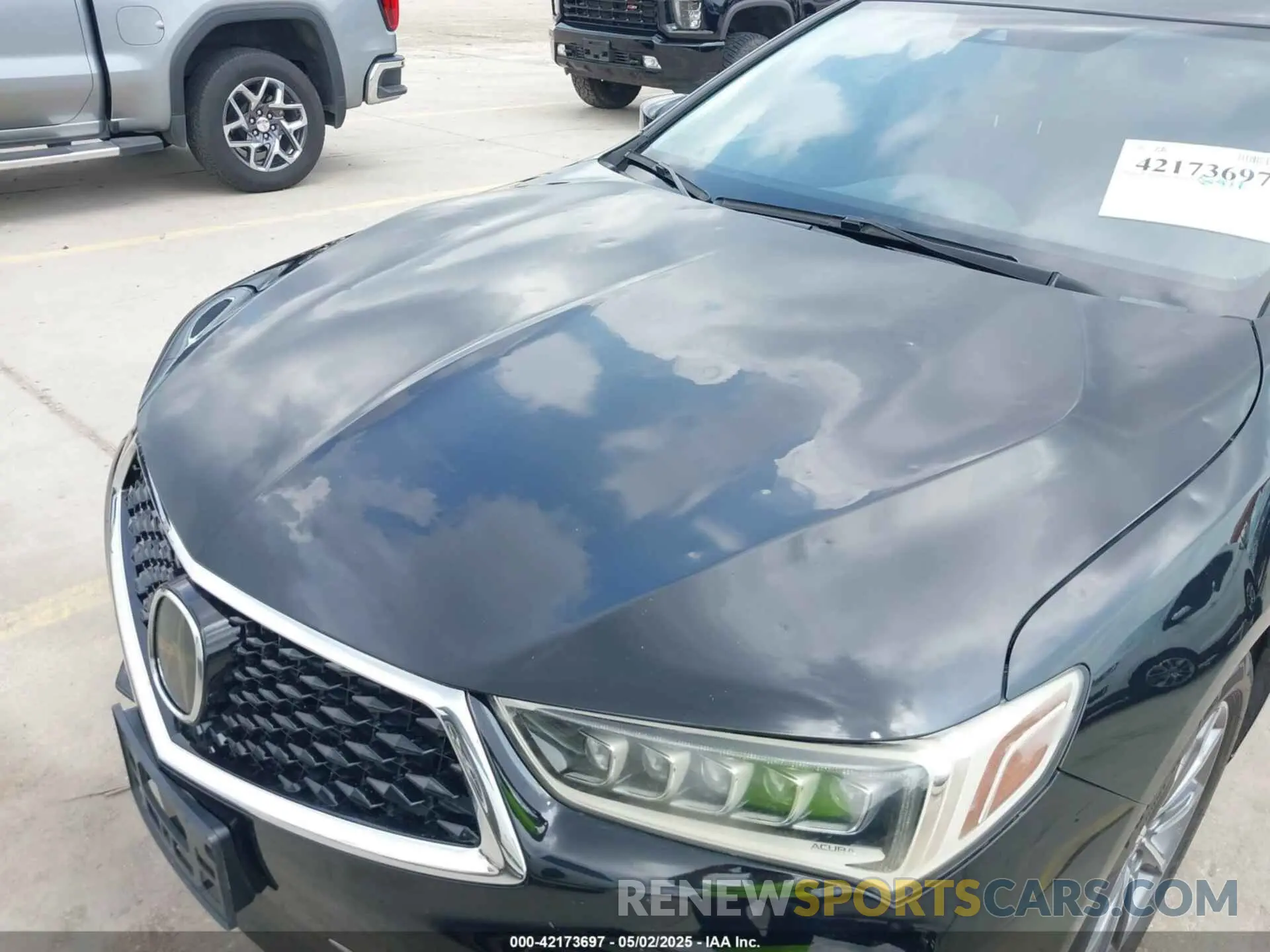 17 Photograph of a damaged car 19UUB1F39KA010463 ACURA TLX 2019