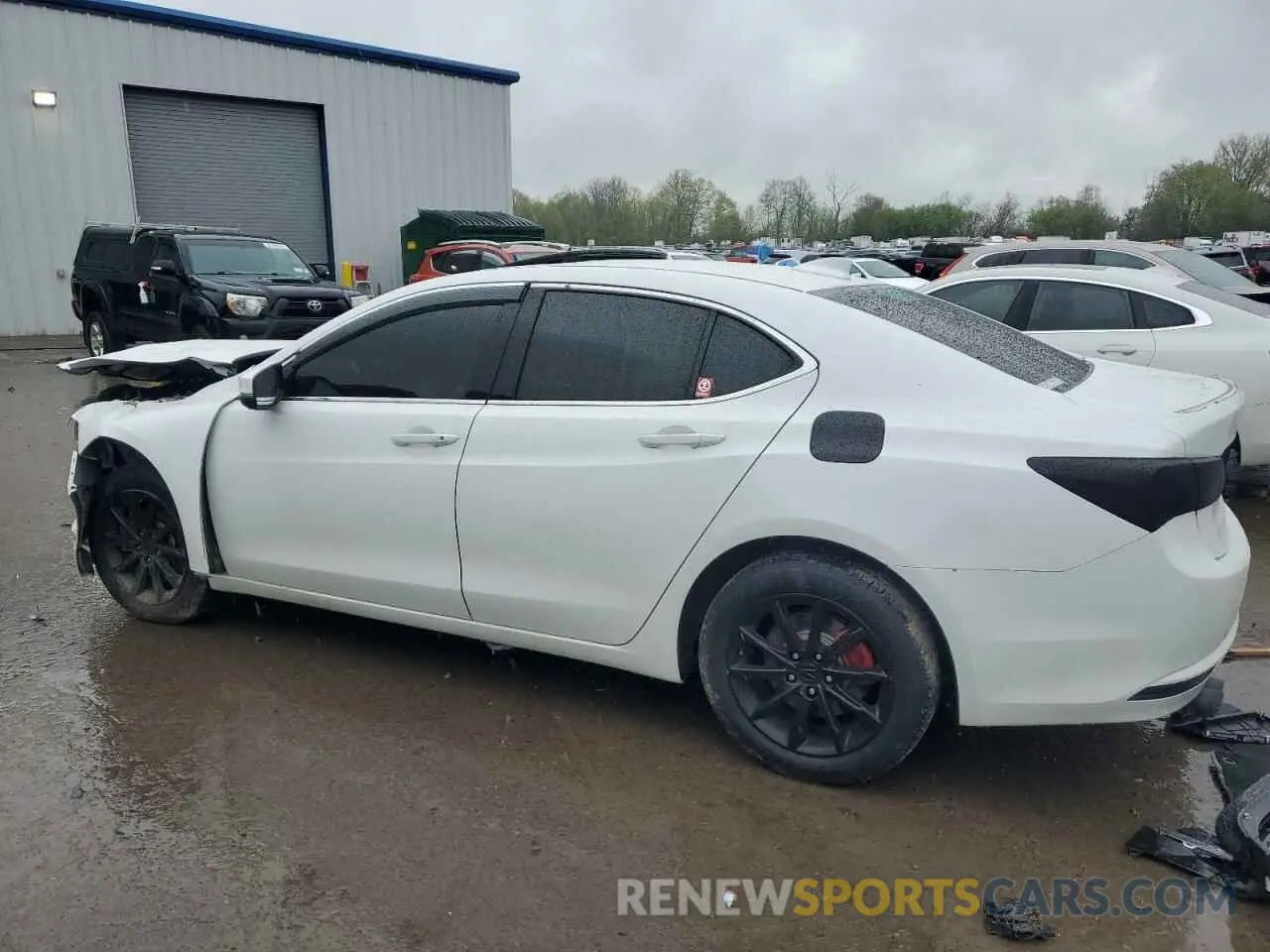 2 Photograph of a damaged car 19UUB1F3XKA009337 ACURA TLX 2019