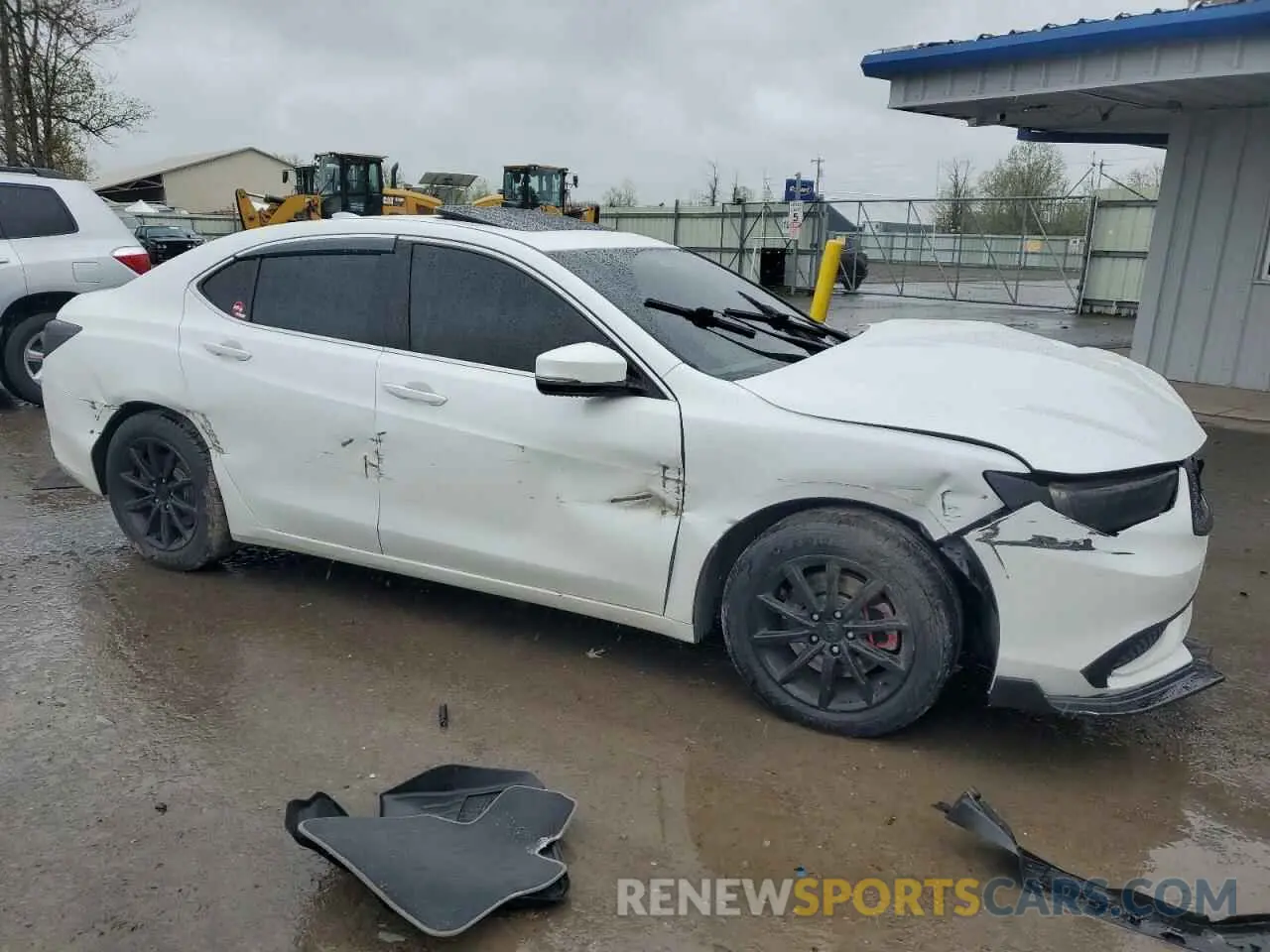 4 Photograph of a damaged car 19UUB1F3XKA009337 ACURA TLX 2019