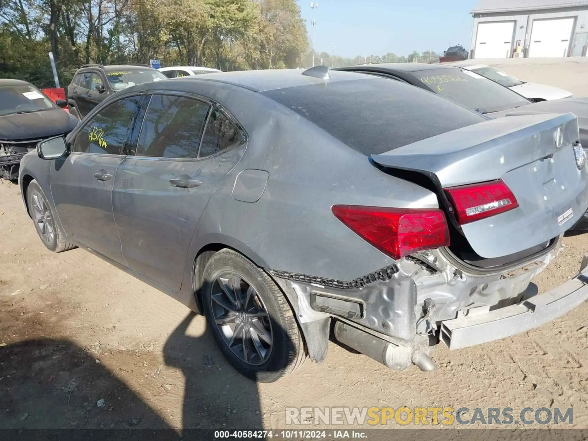 3 Photograph of a damaged car 19UUB1F3XKA009385 ACURA TLX 2019