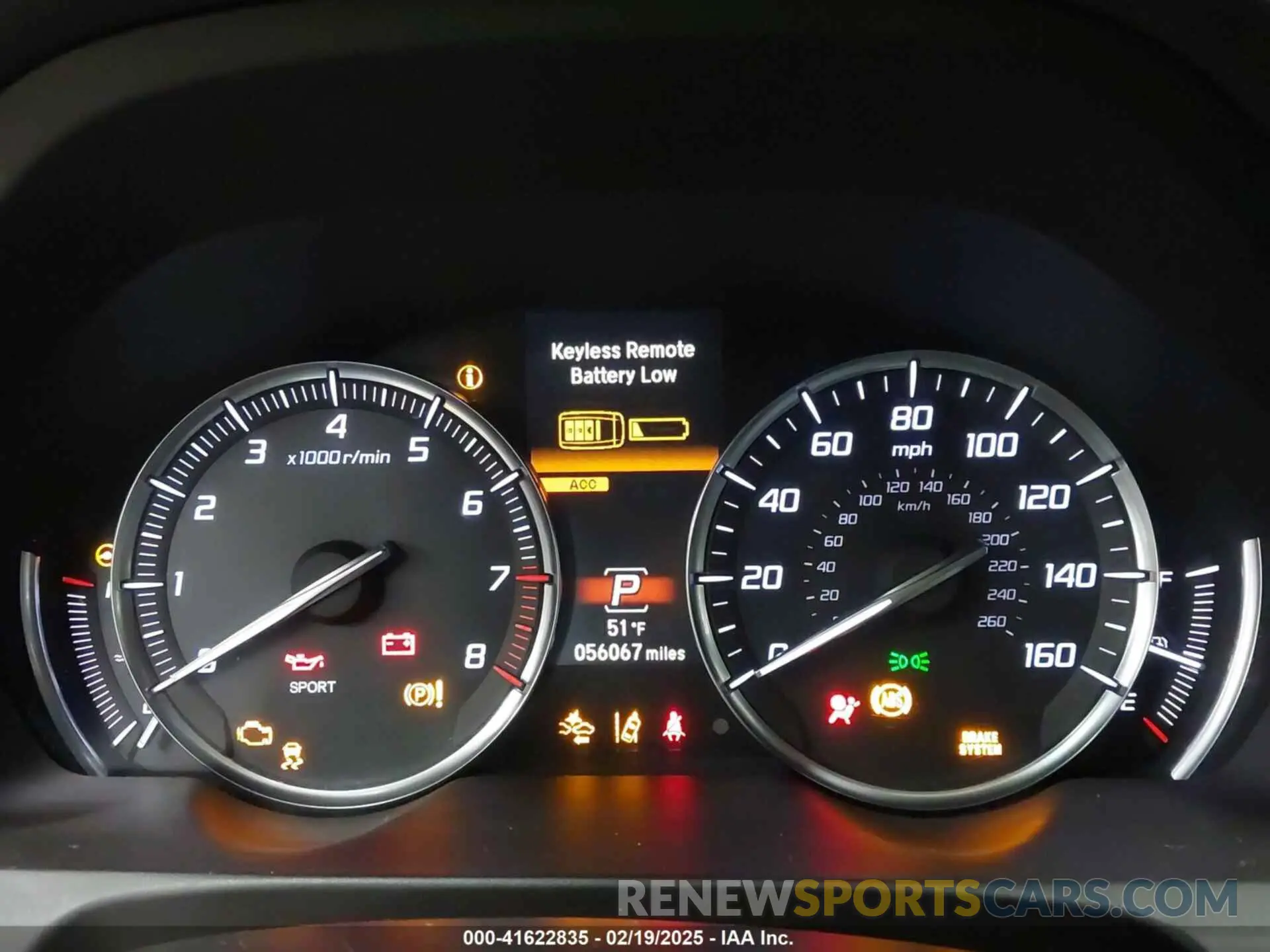 7 Photograph of a damaged car 19UUB1F50KA000728 ACURA TLX 2019
