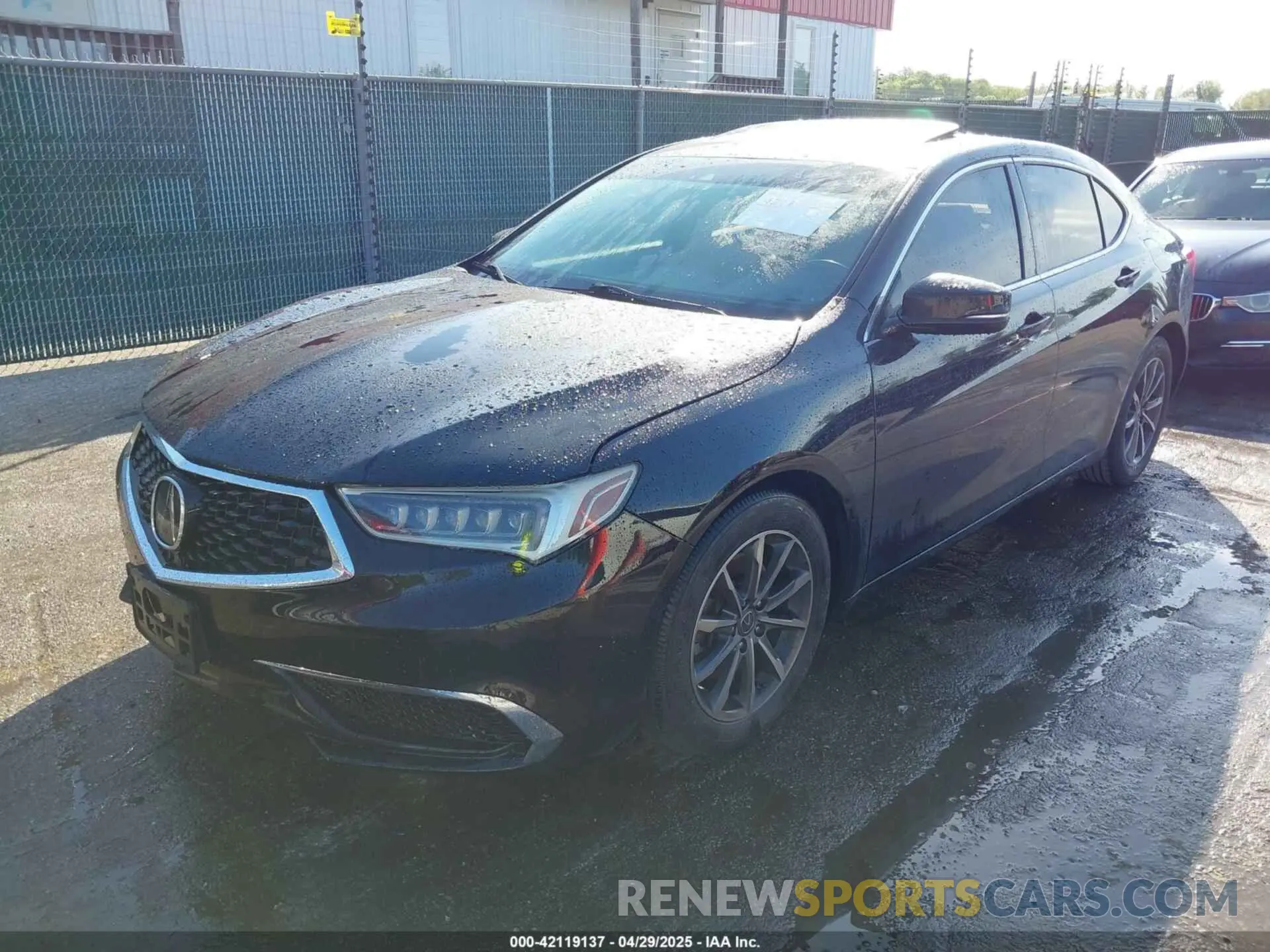 2 Photograph of a damaged car 19UUB1F52KA000293 ACURA TLX 2019