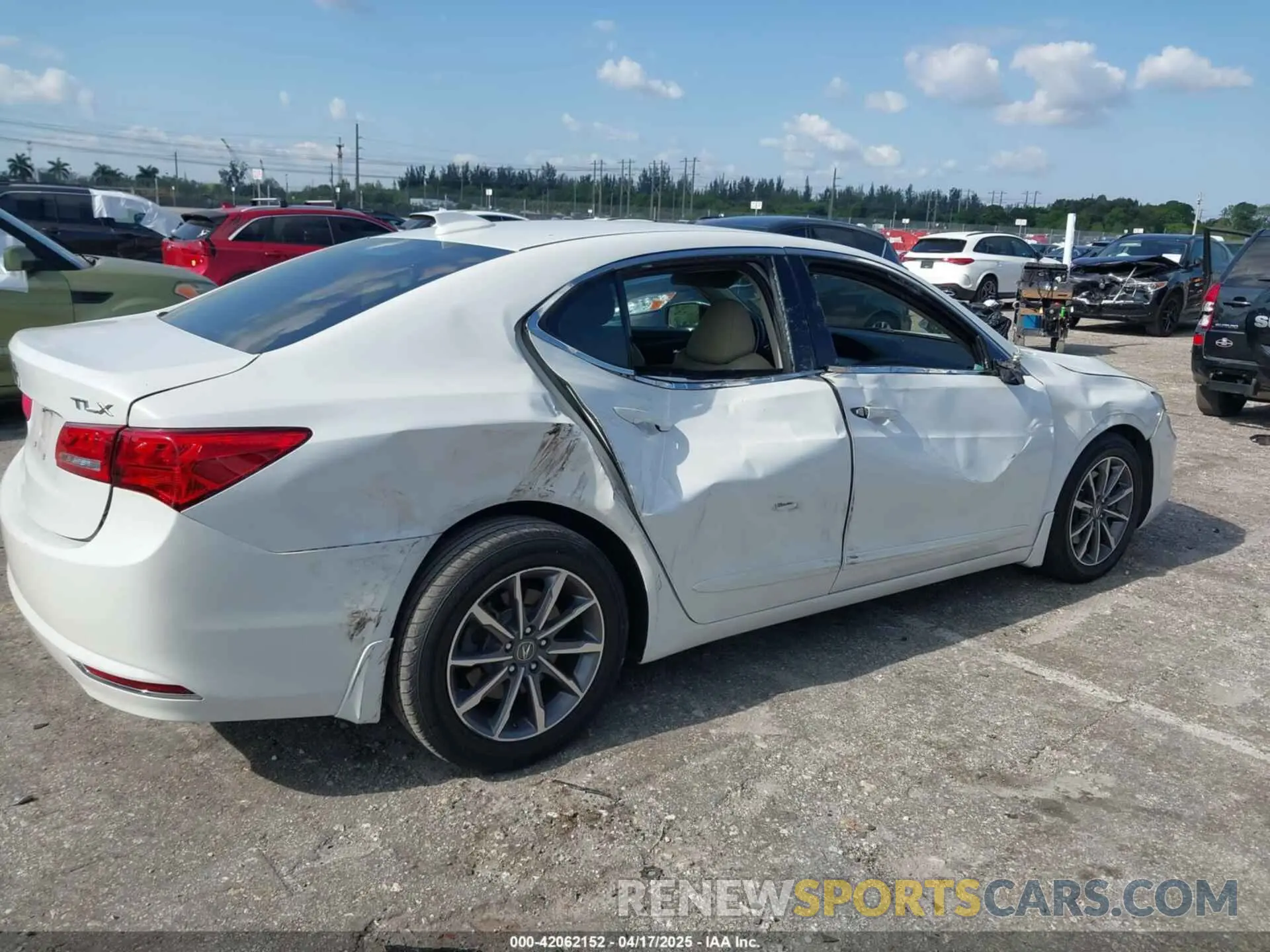 6 Photograph of a damaged car 19UUB1F52KA006384 ACURA TLX 2019
