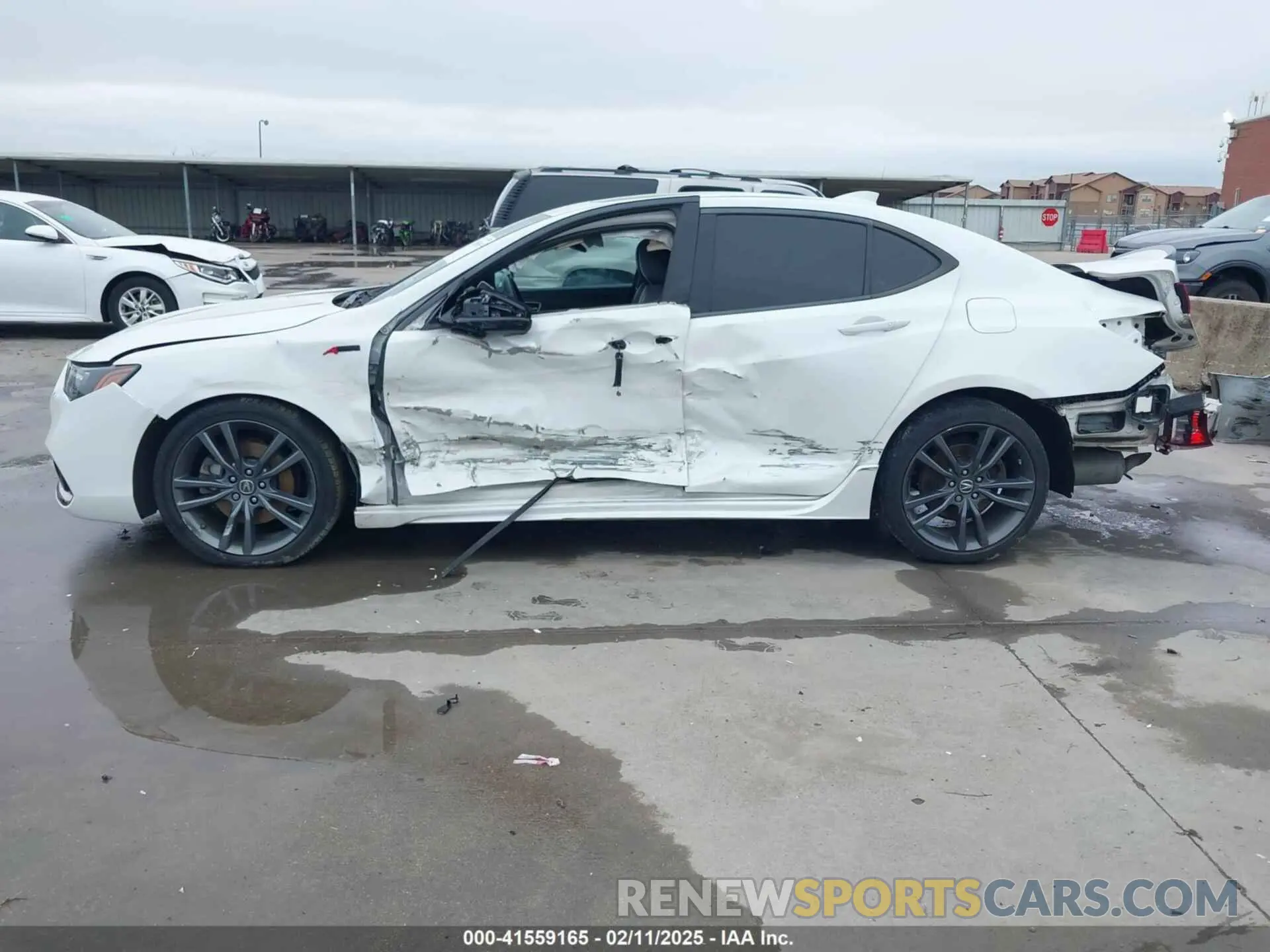 15 Photograph of a damaged car 19UUB1F60KA005081 ACURA TLX 2019