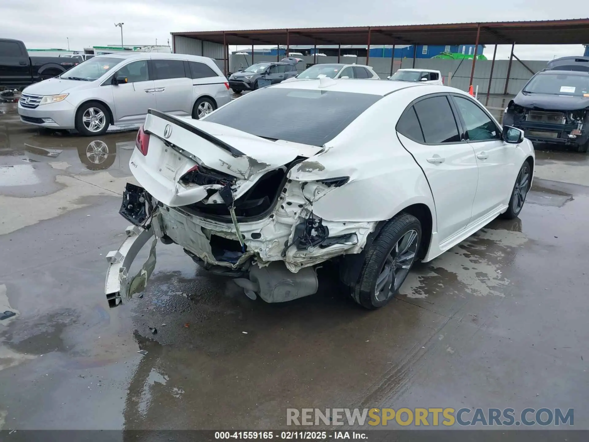 4 Photograph of a damaged car 19UUB1F60KA005081 ACURA TLX 2019