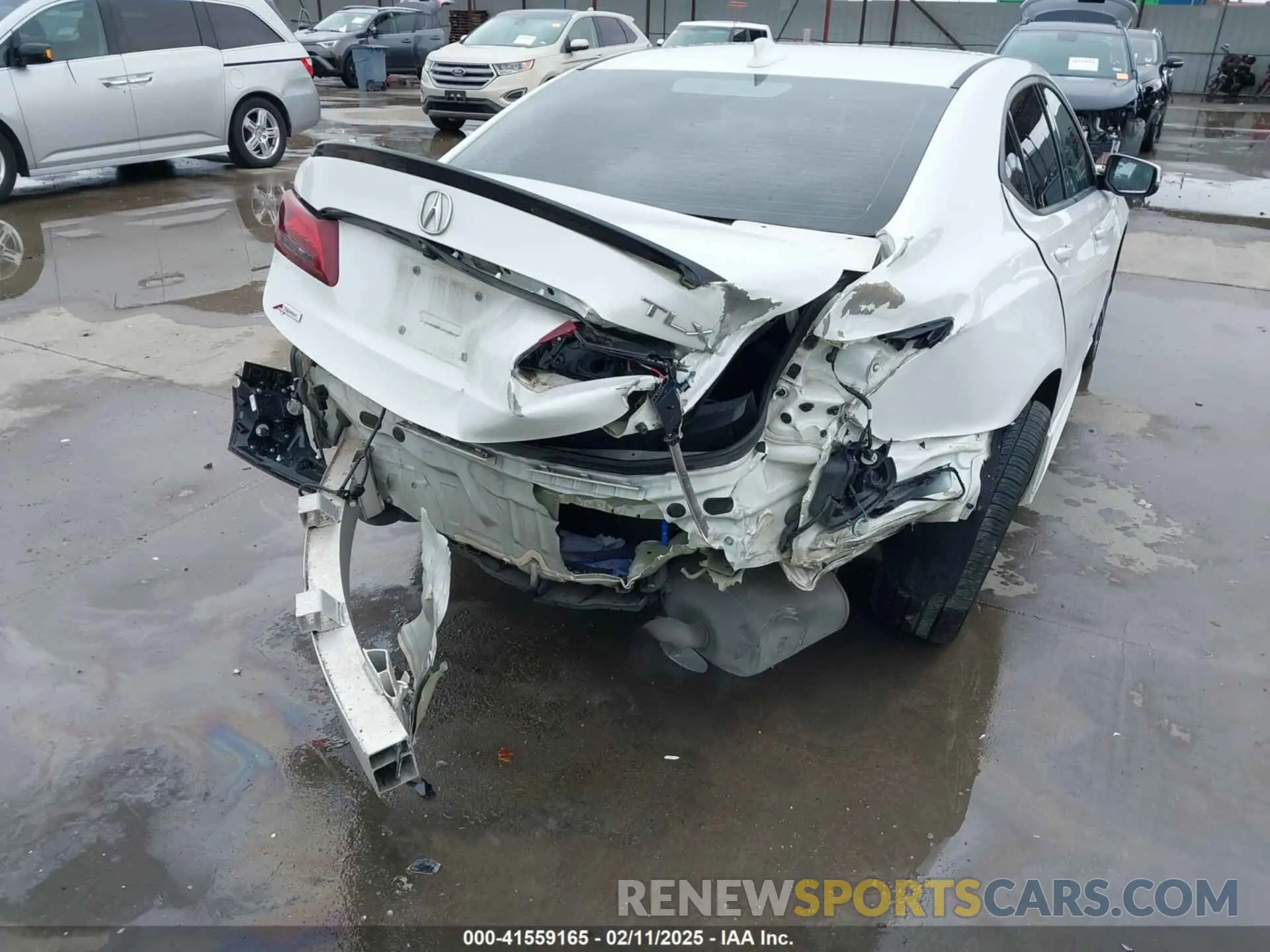 6 Photograph of a damaged car 19UUB1F60KA005081 ACURA TLX 2019