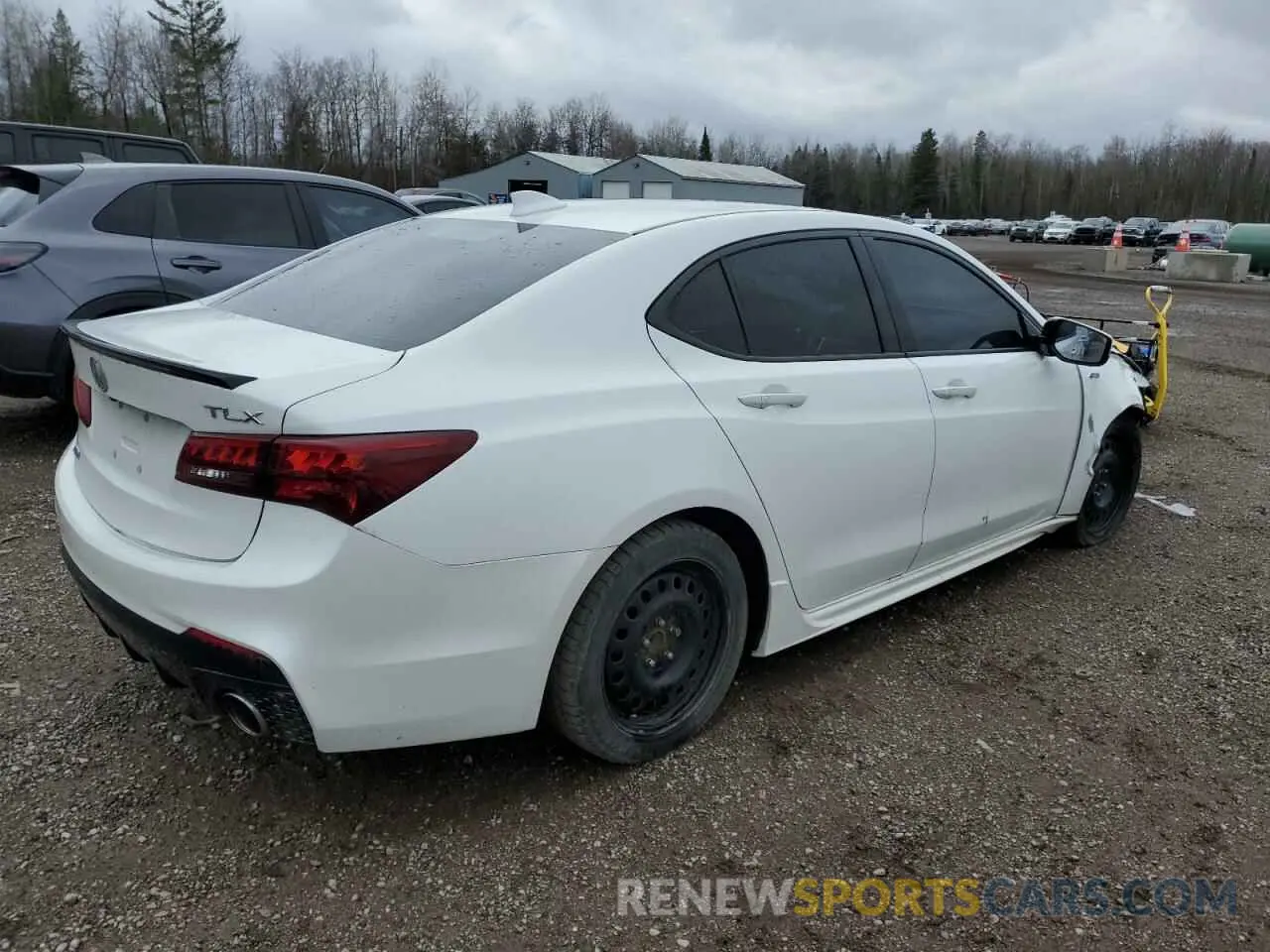 3 Photograph of a damaged car 19UUB1F61KA800995 ACURA TLX 2019