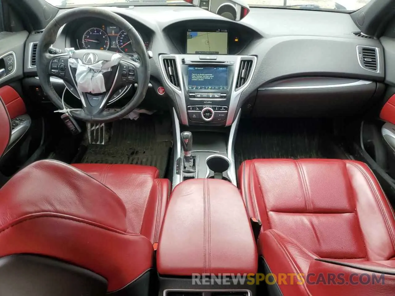 8 Photograph of a damaged car 19UUB1F61KA800995 ACURA TLX 2019