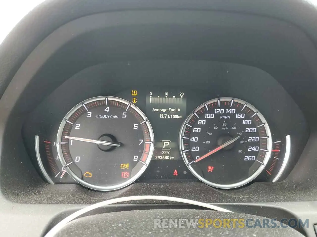 9 Photograph of a damaged car 19UUB1F61KA800995 ACURA TLX 2019
