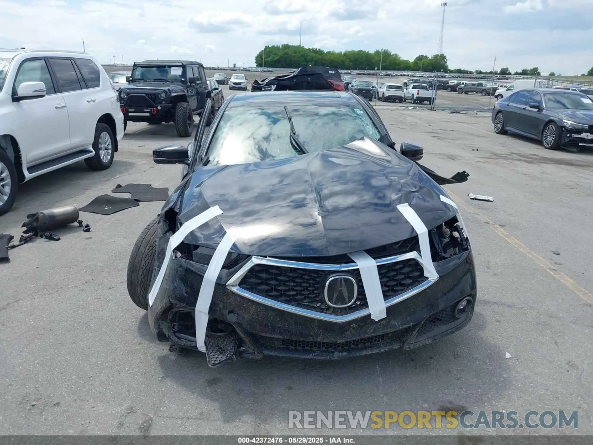 12 Photograph of a damaged car 19UUB1F62KA001601 ACURA TLX 2019