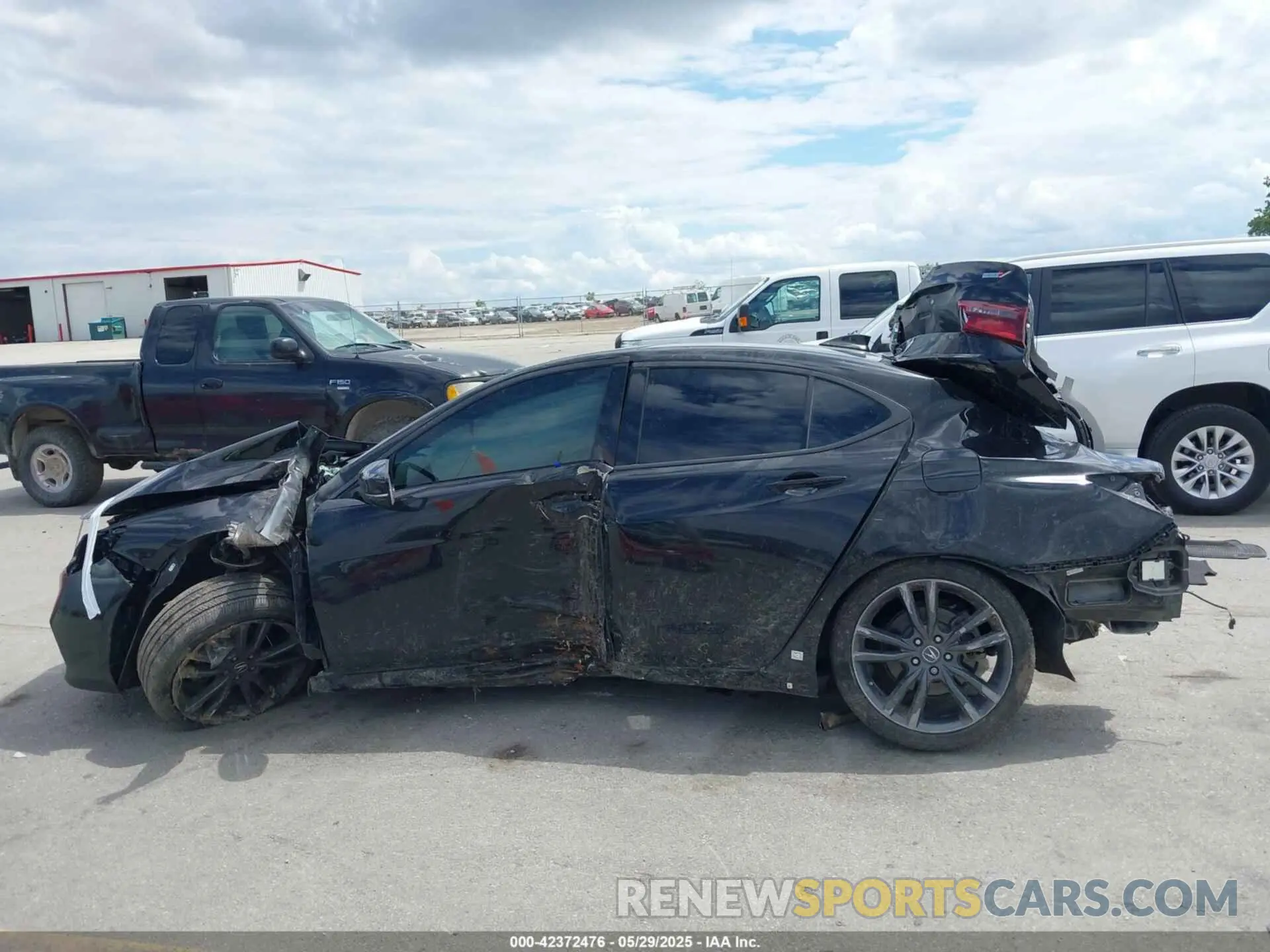 14 Photograph of a damaged car 19UUB1F62KA001601 ACURA TLX 2019