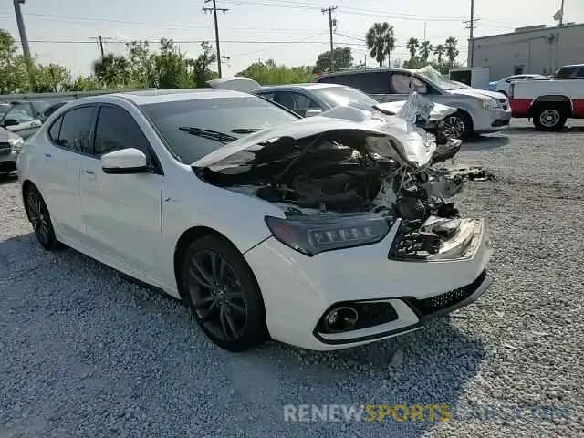 11 Photograph of a damaged car 19UUB1F63KA003938 ACURA TLX 2019
