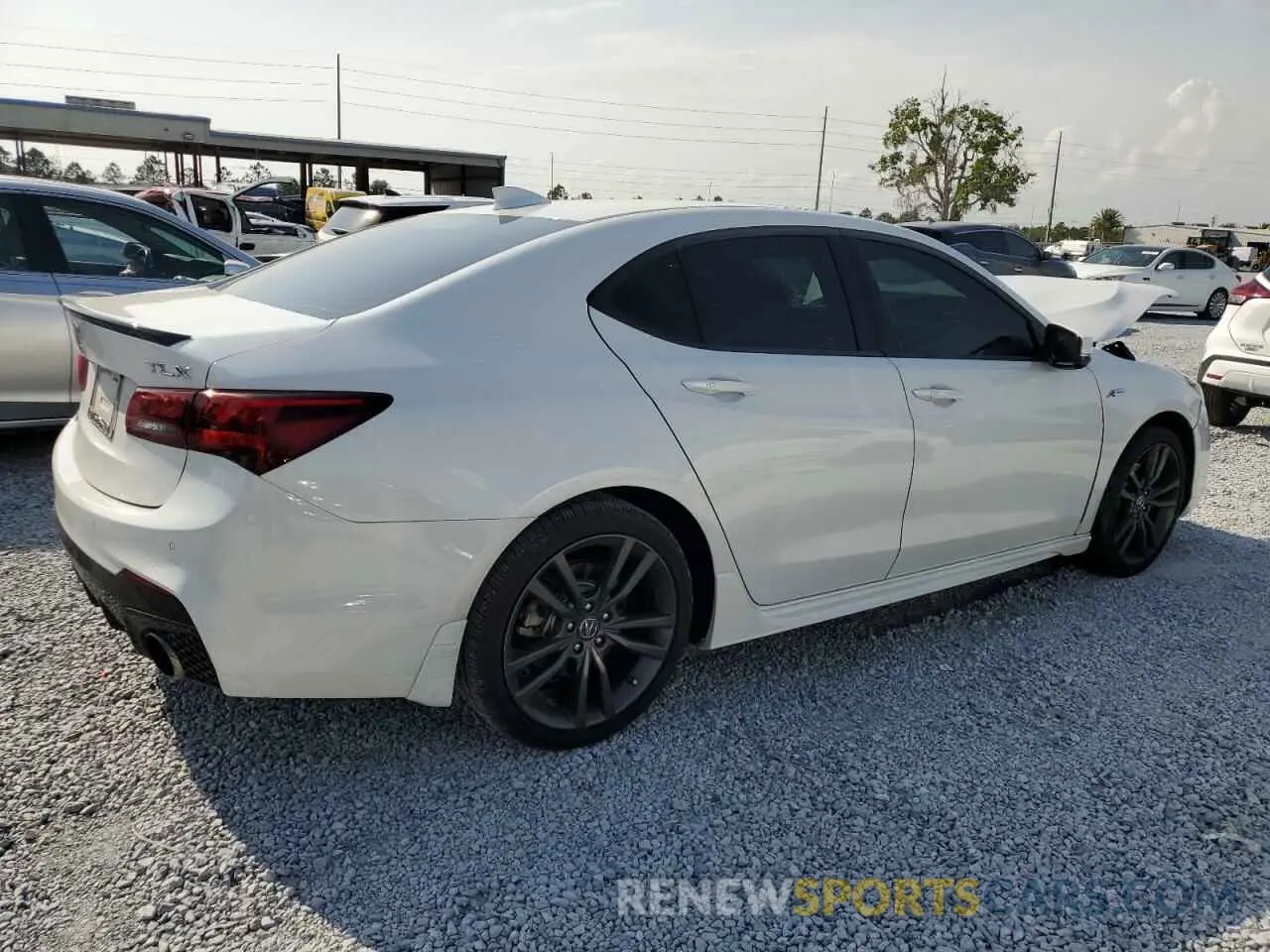 3 Photograph of a damaged car 19UUB1F63KA003938 ACURA TLX 2019