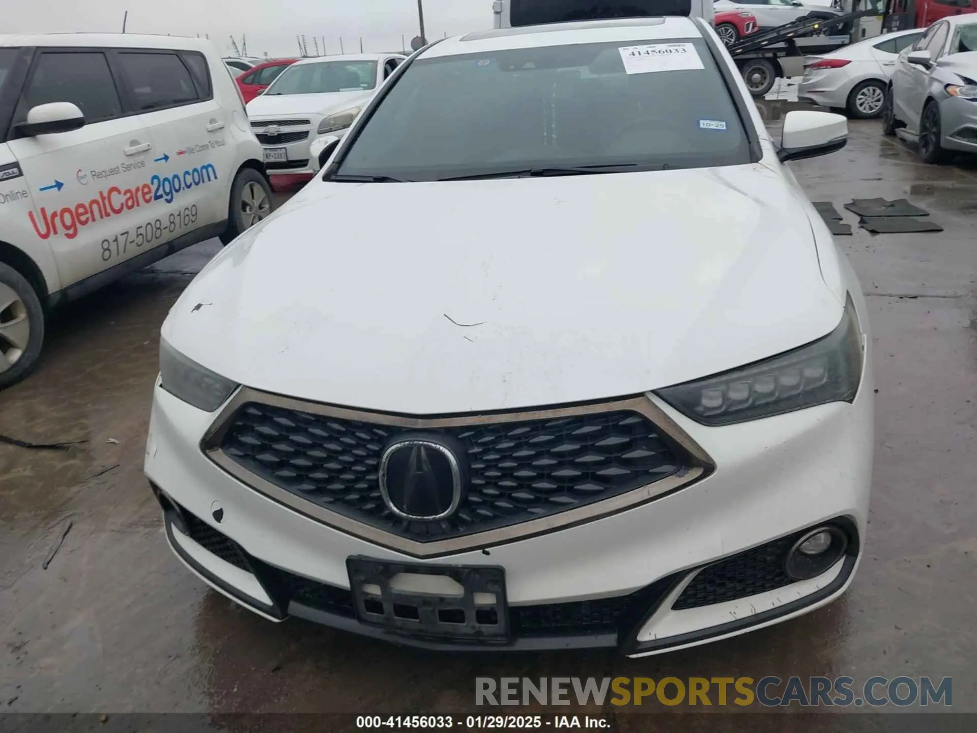 12 Photograph of a damaged car 19UUB1F63KA009058 ACURA TLX 2019