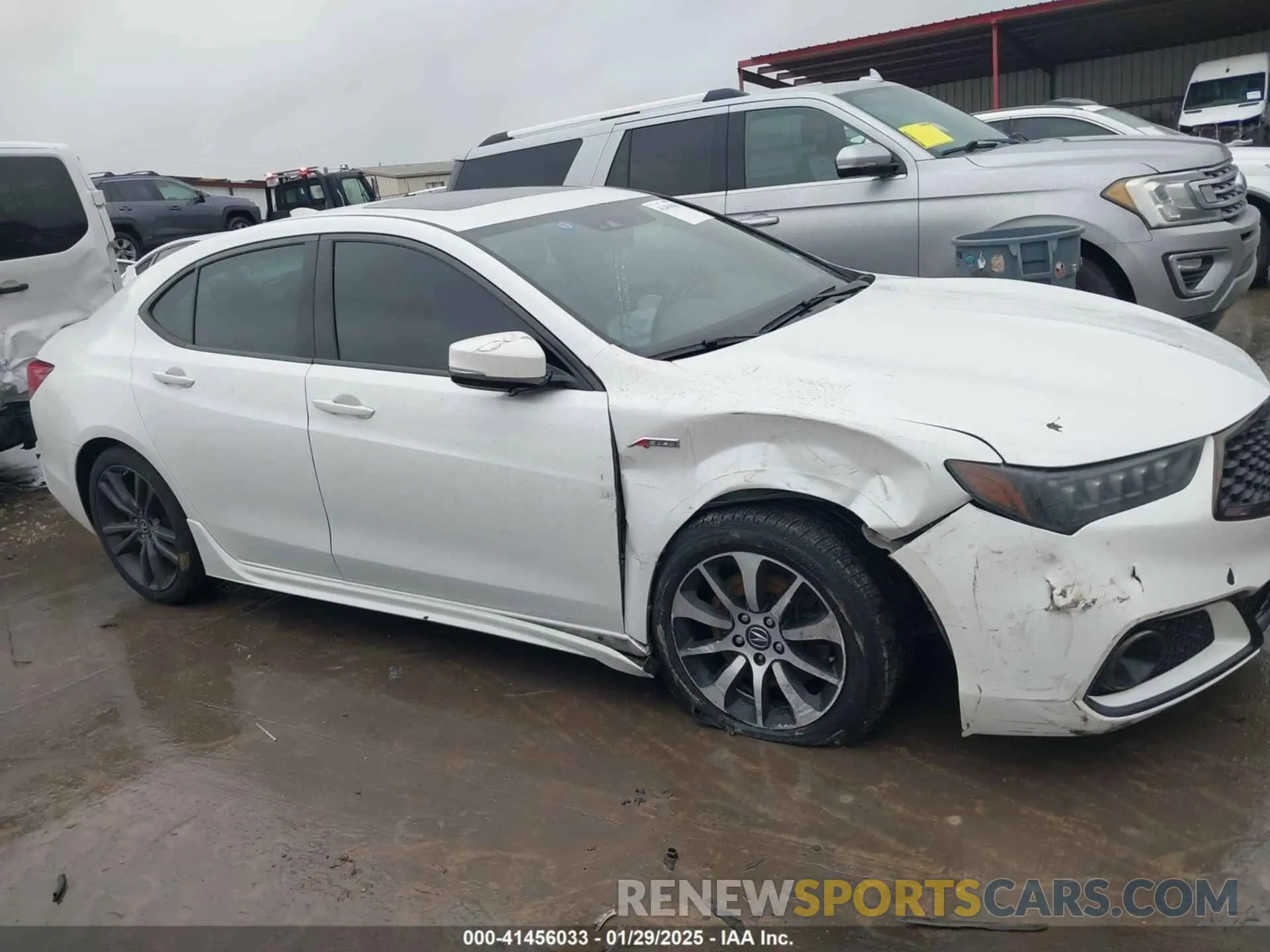 13 Photograph of a damaged car 19UUB1F63KA009058 ACURA TLX 2019