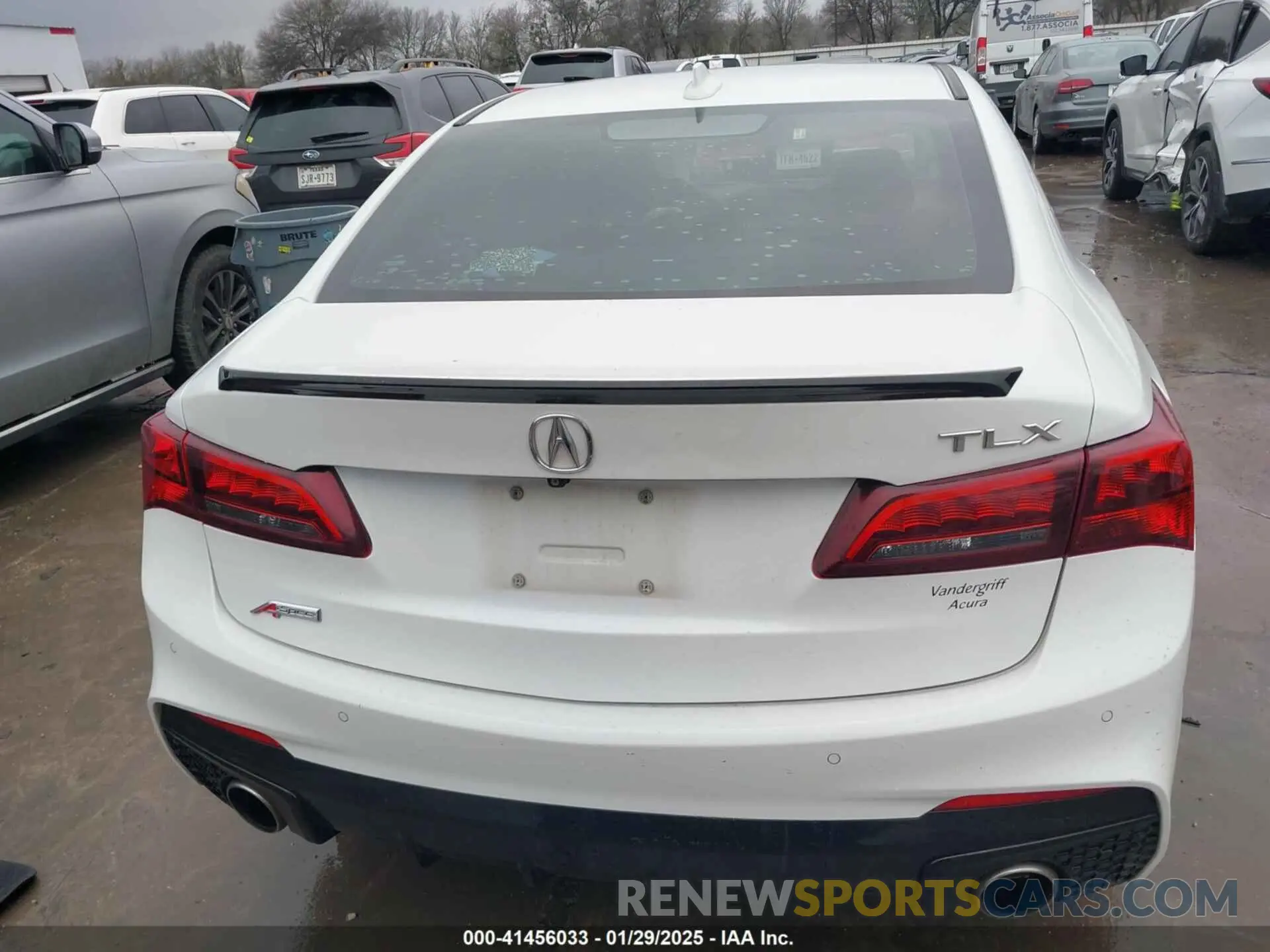 16 Photograph of a damaged car 19UUB1F63KA009058 ACURA TLX 2019